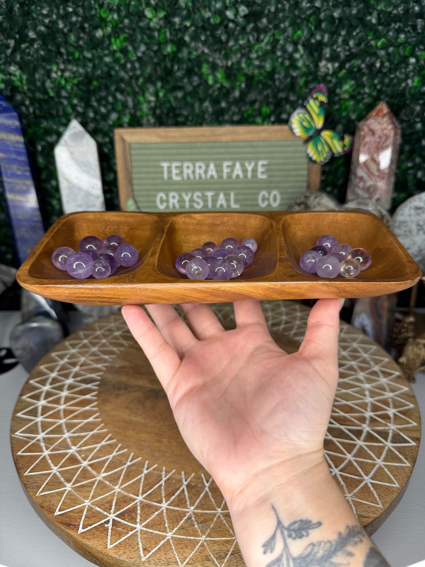 Mini Amethyst Spheres