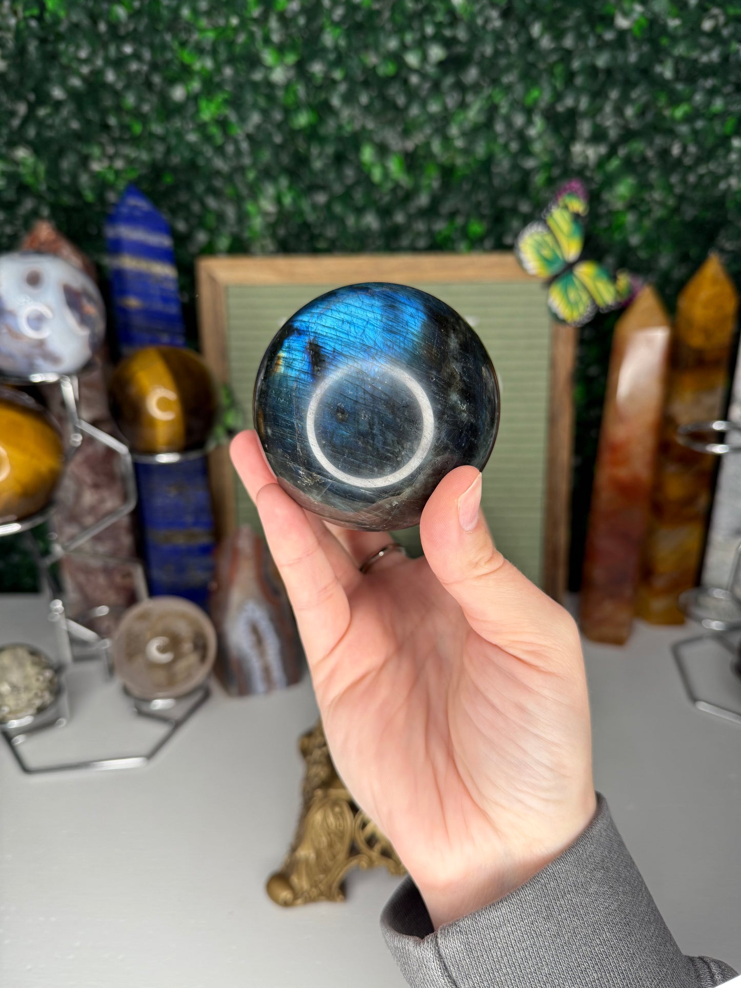 Labradorite Spheres