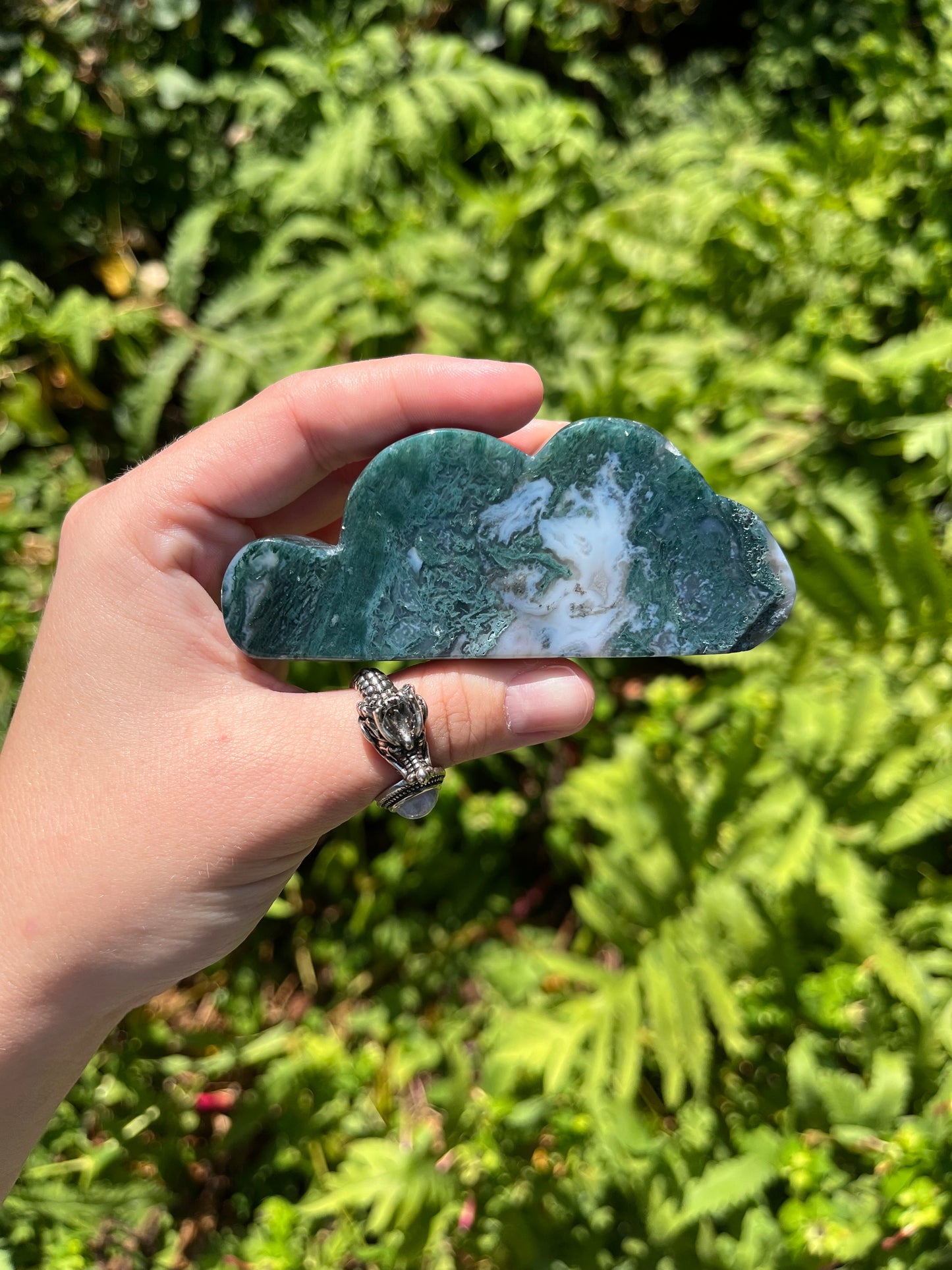 Moss Agate Clouds