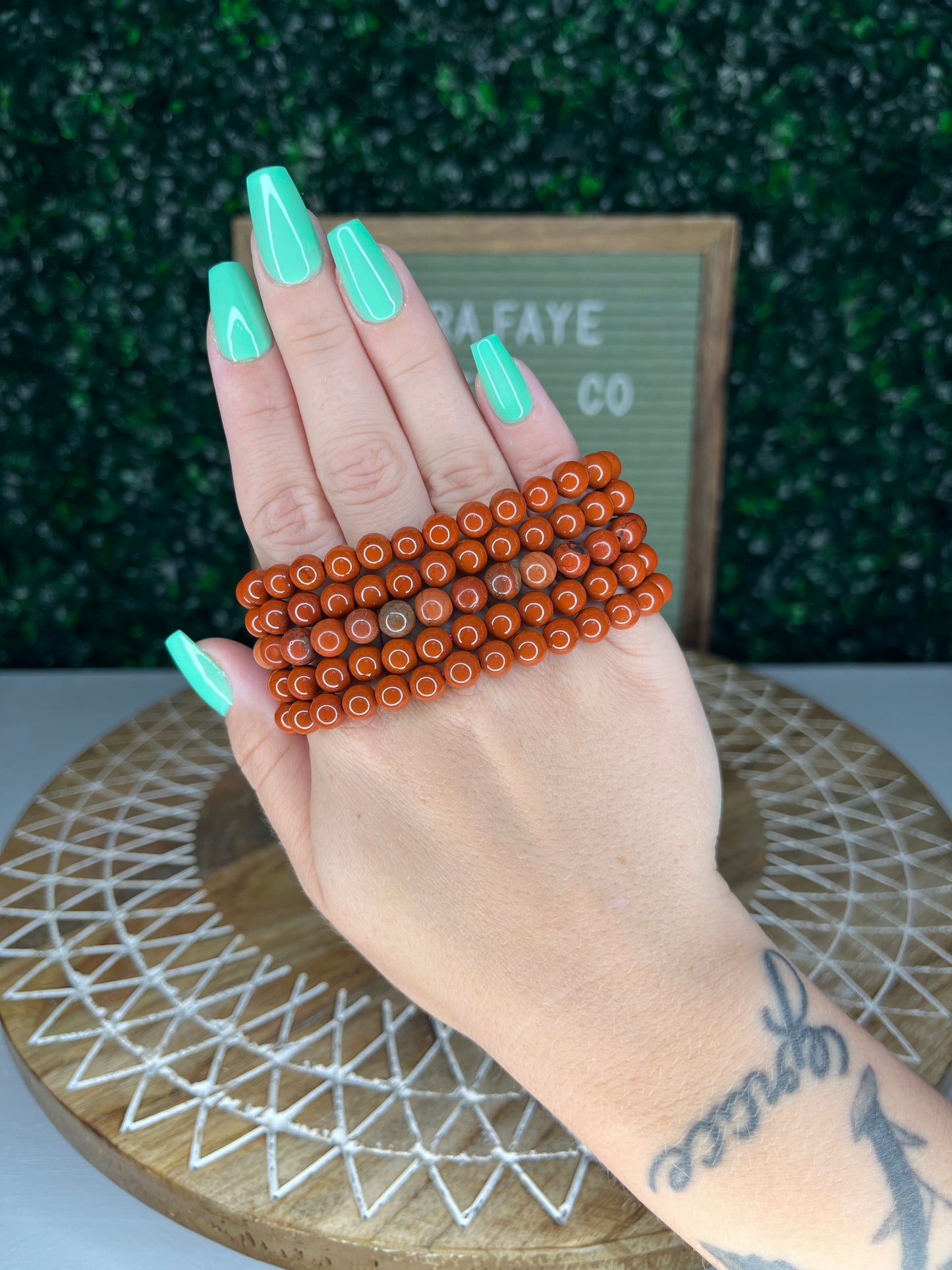 Red Jasper Bracelets