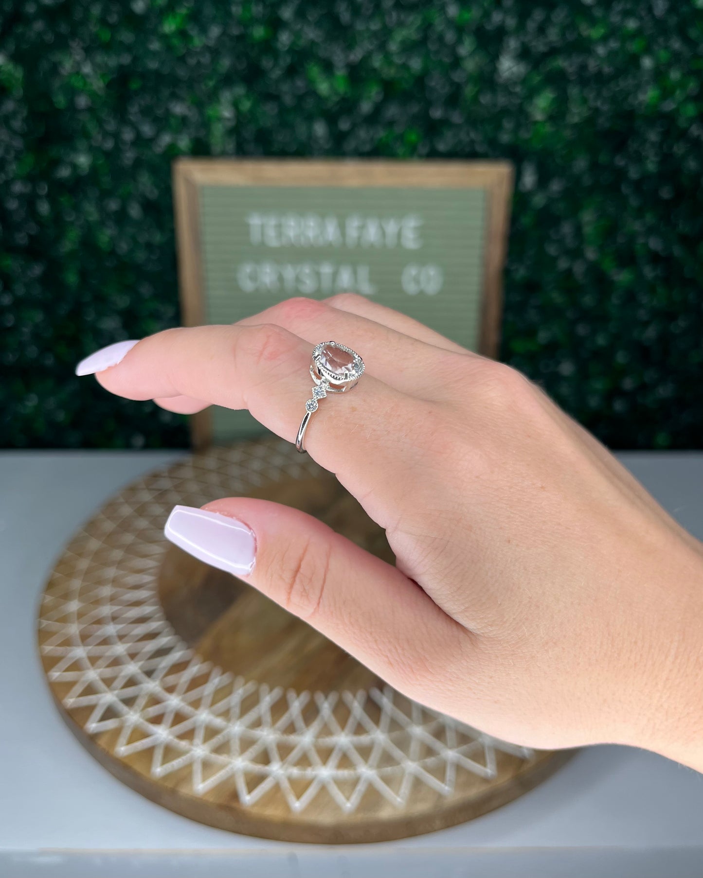 Clear Quartz Rings