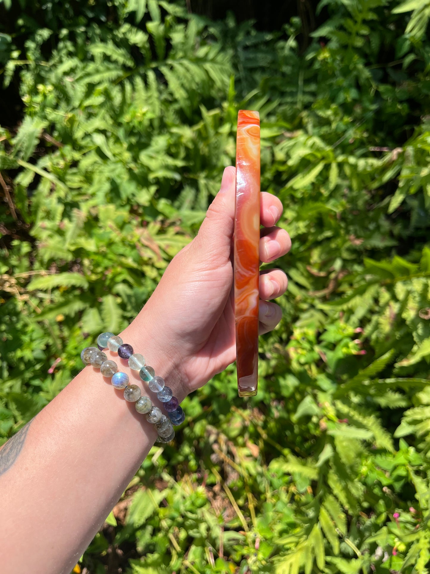 Carnelian Moon Face