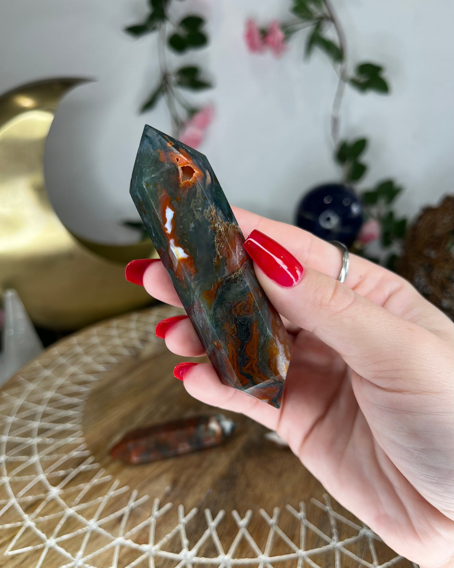 Red Moss Agate DTs