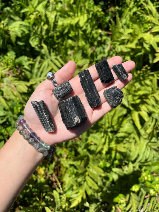 Raw Black Tourmaline