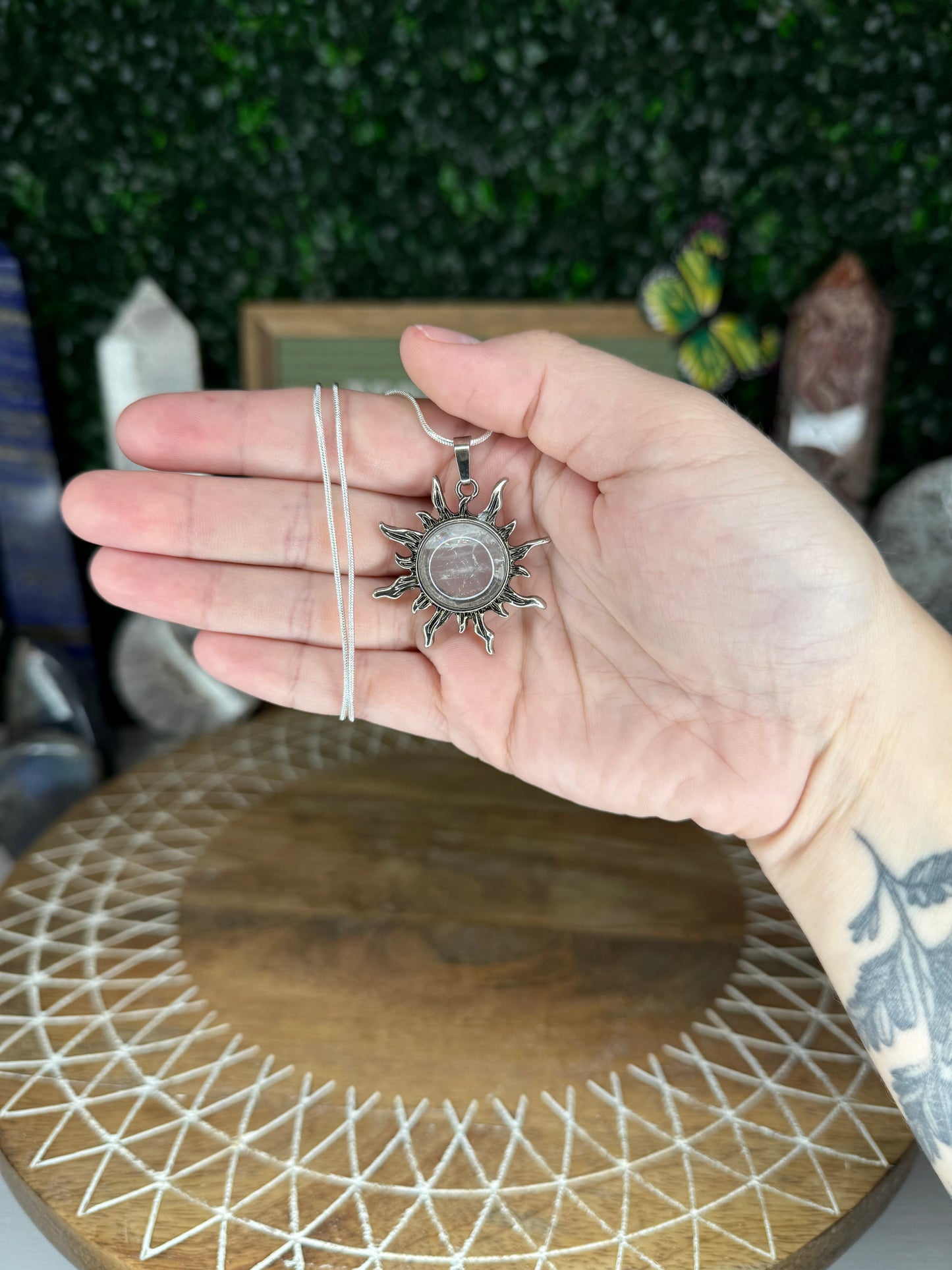 Crystal Sun Necklaces