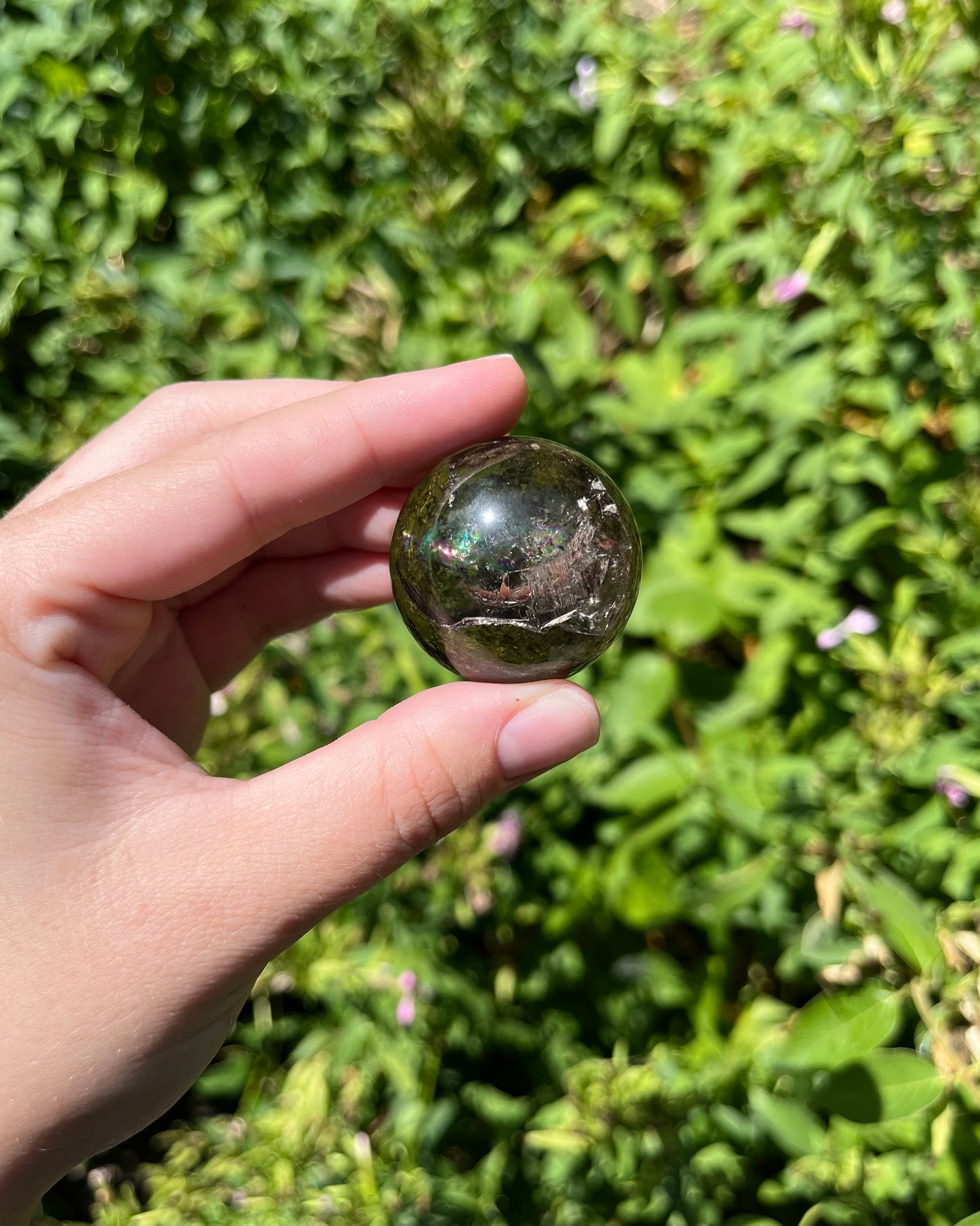 Smoky Quartz Spheres