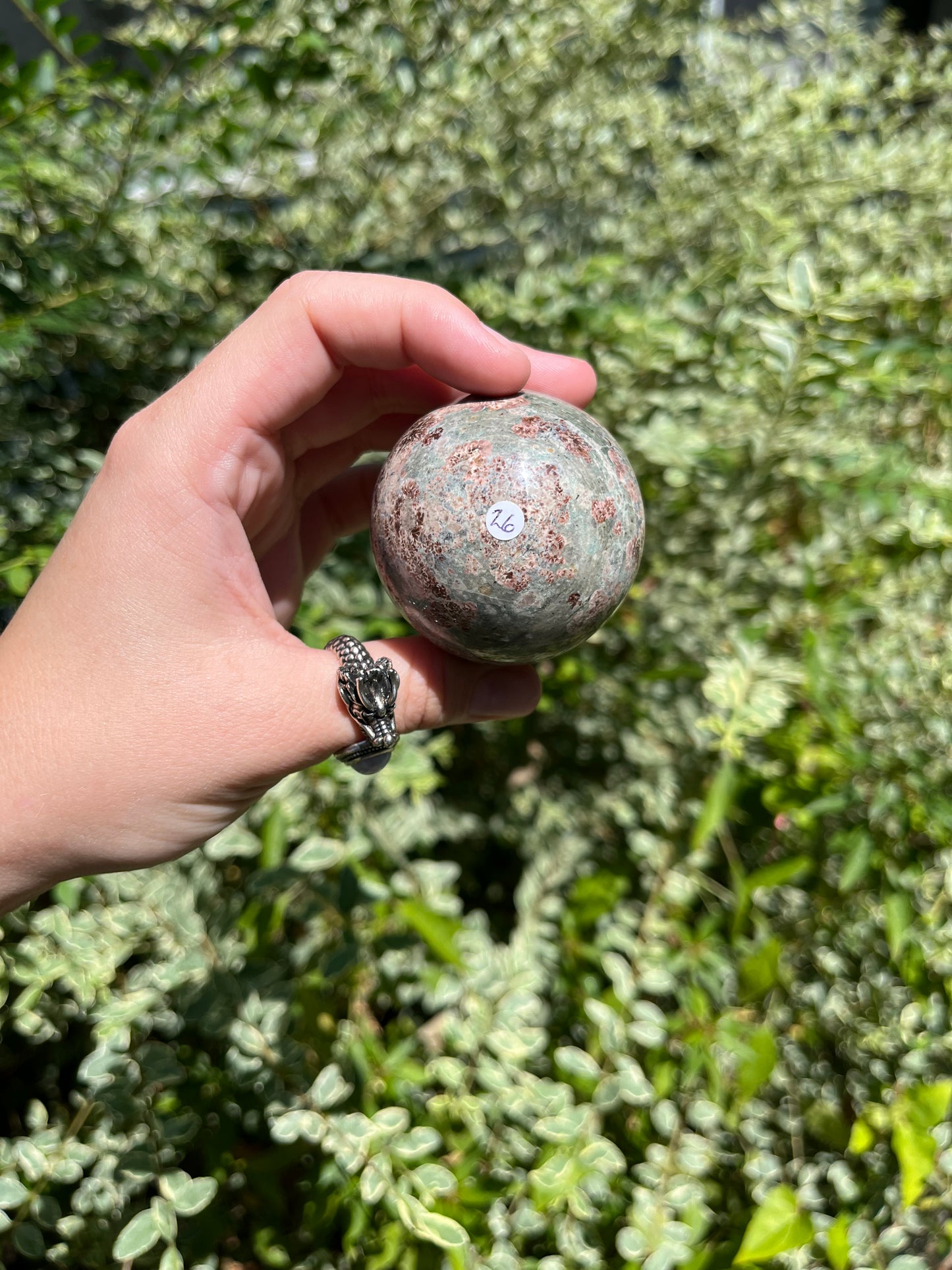 Sakura Jasper Sphere