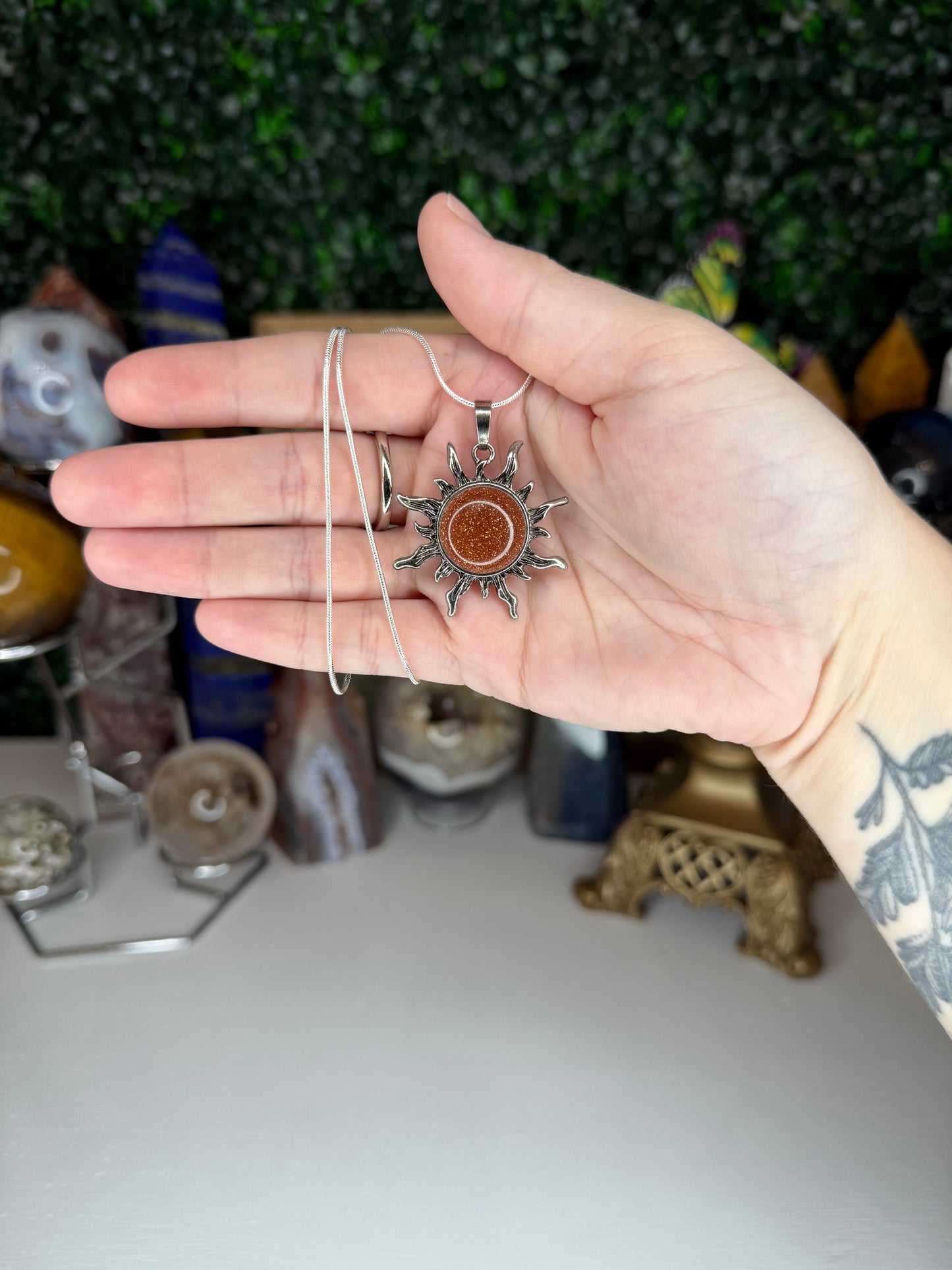 Crystal Sun Necklaces