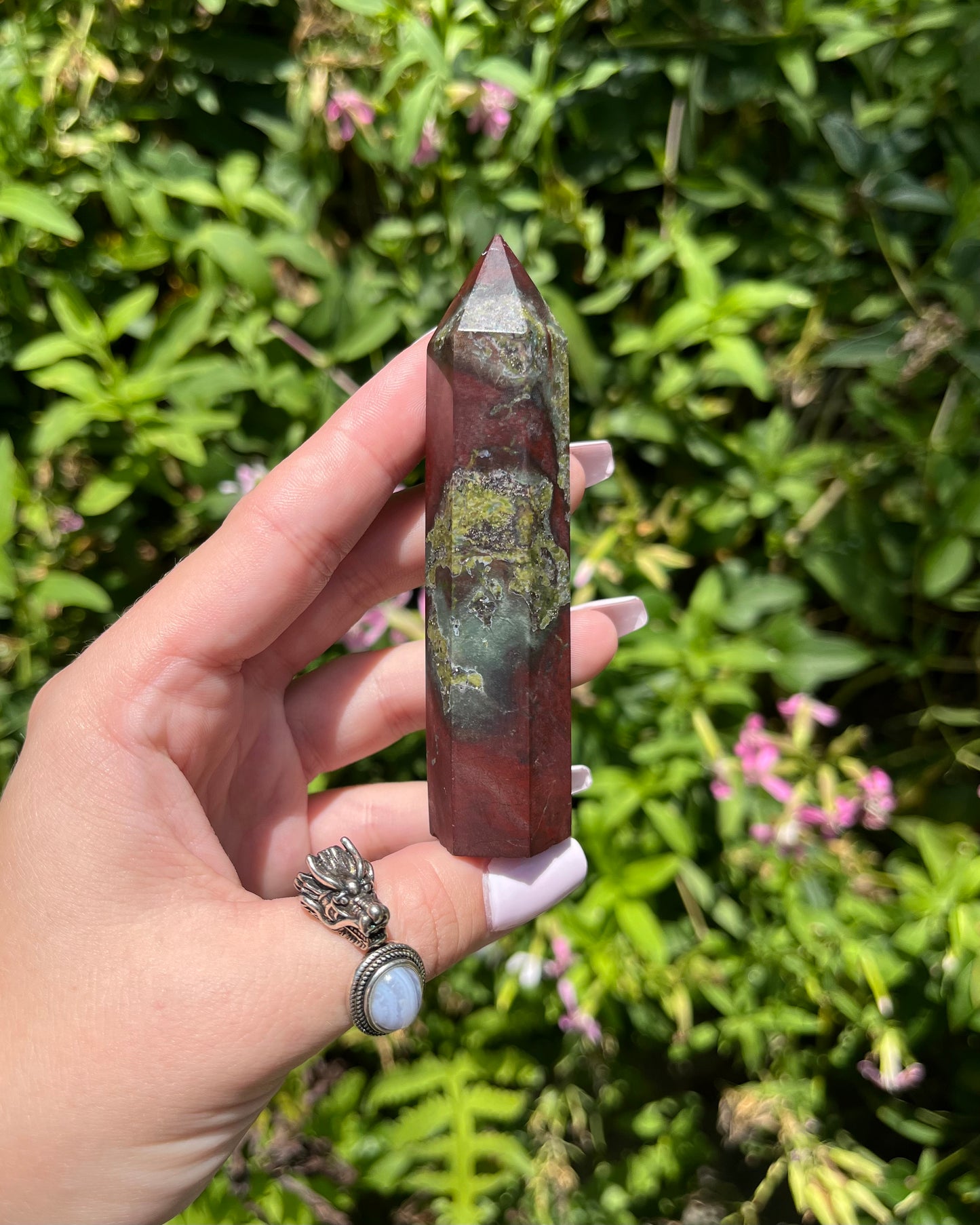 Dragon’s Blood Jasper Points