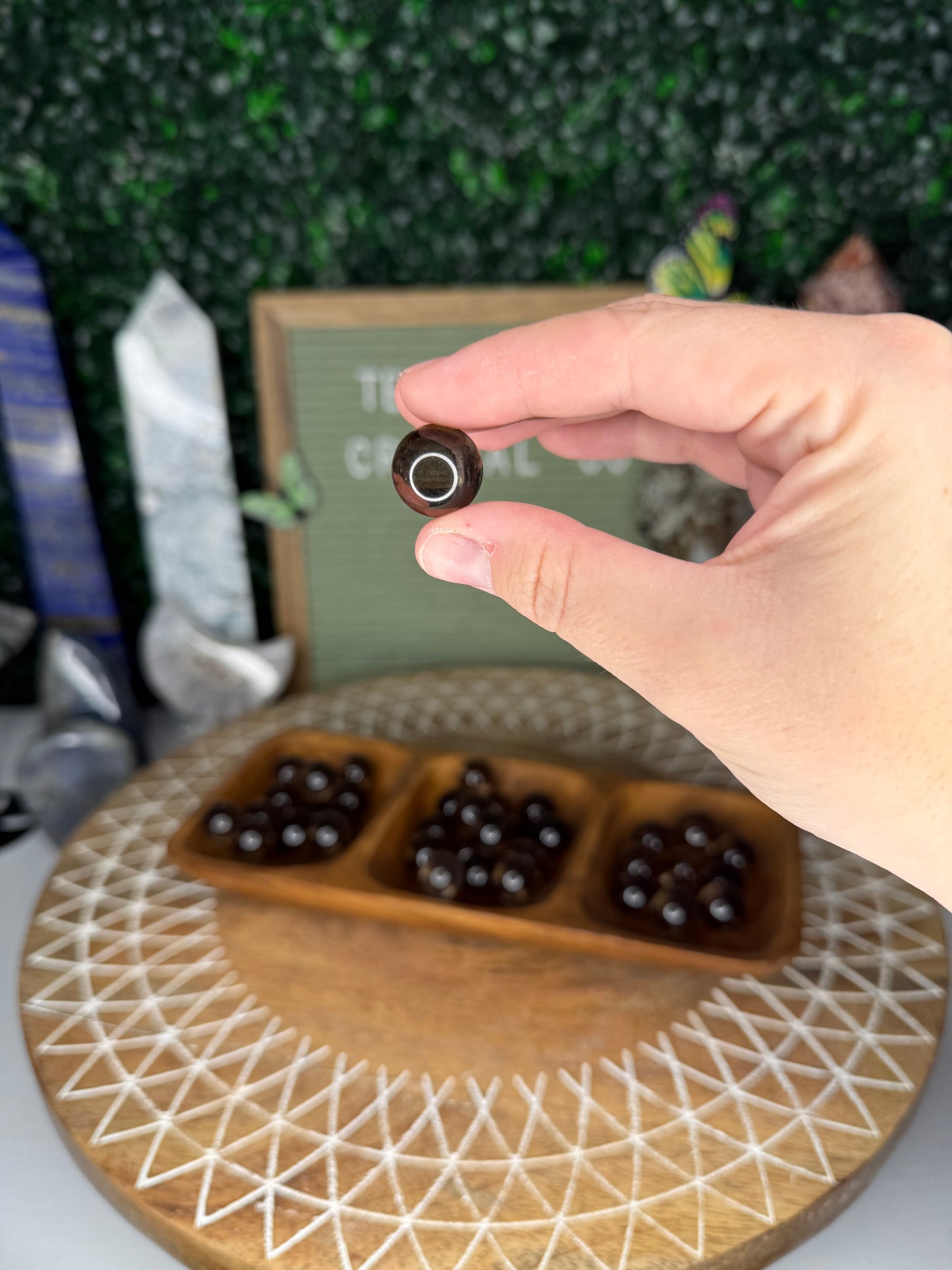 Mini Smoky Quartz Spheres