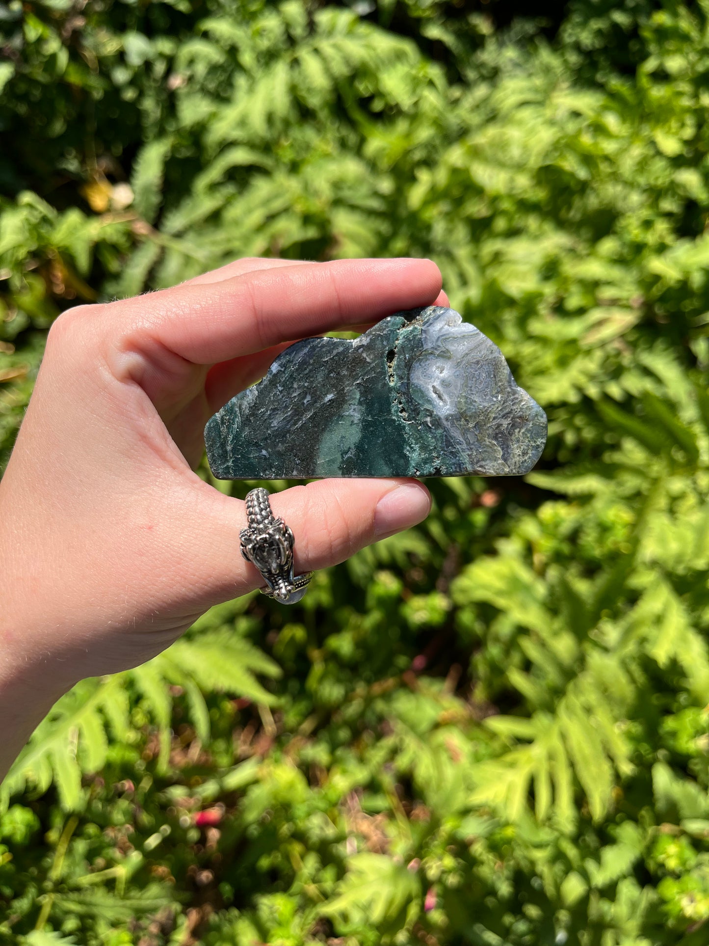 Moss Agate Clouds