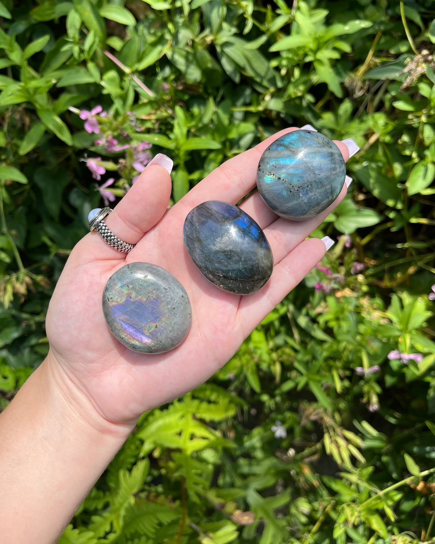 Labradorite Palm Stones