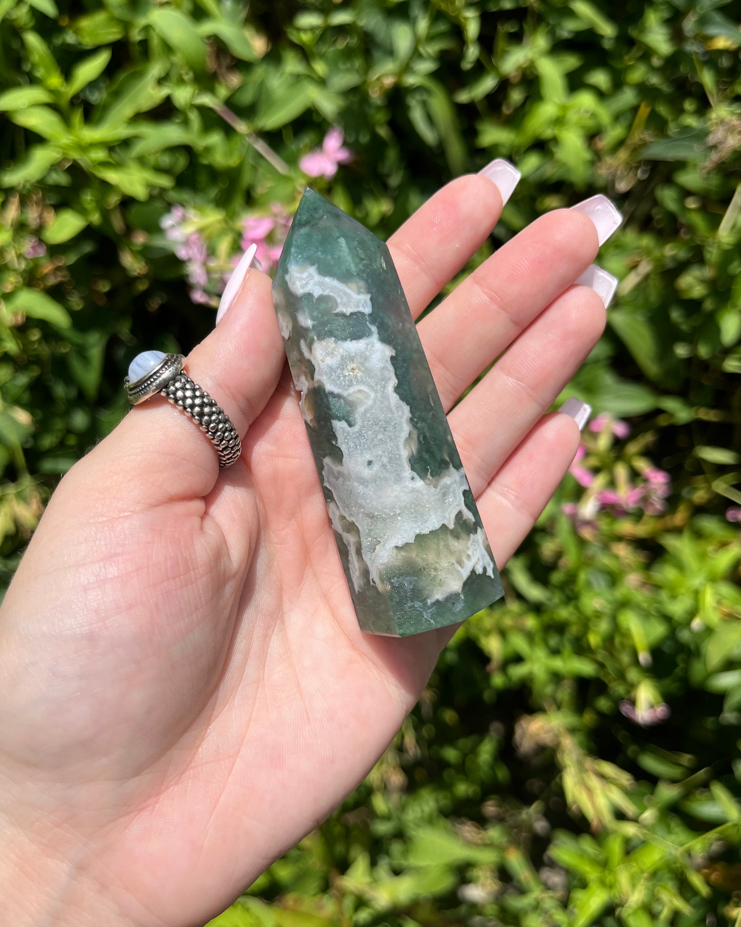 Moss Agate Points