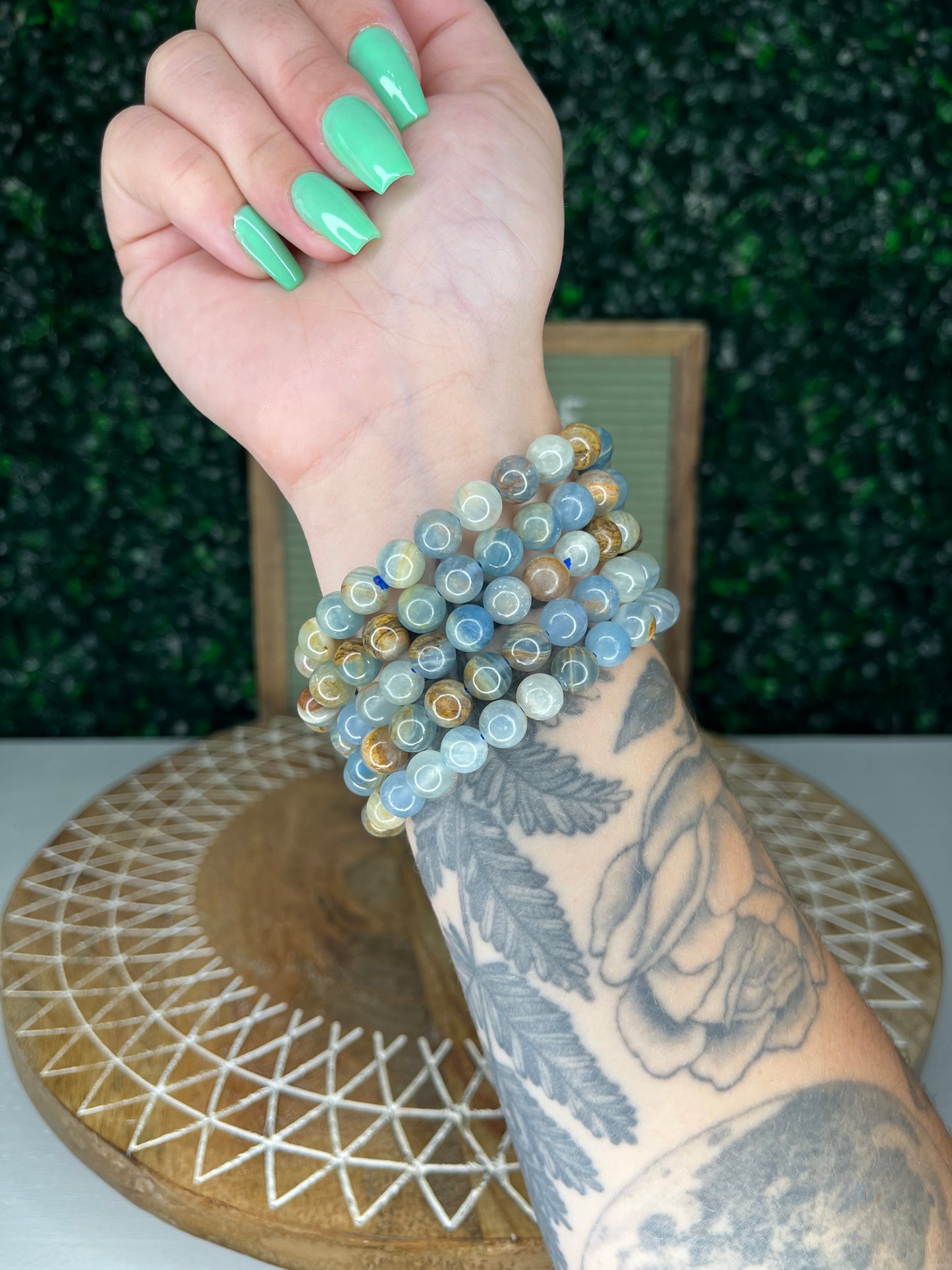 Blue Onyx Bracelets