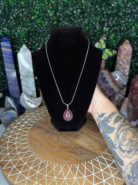 Strawberry Quartz Necklaces