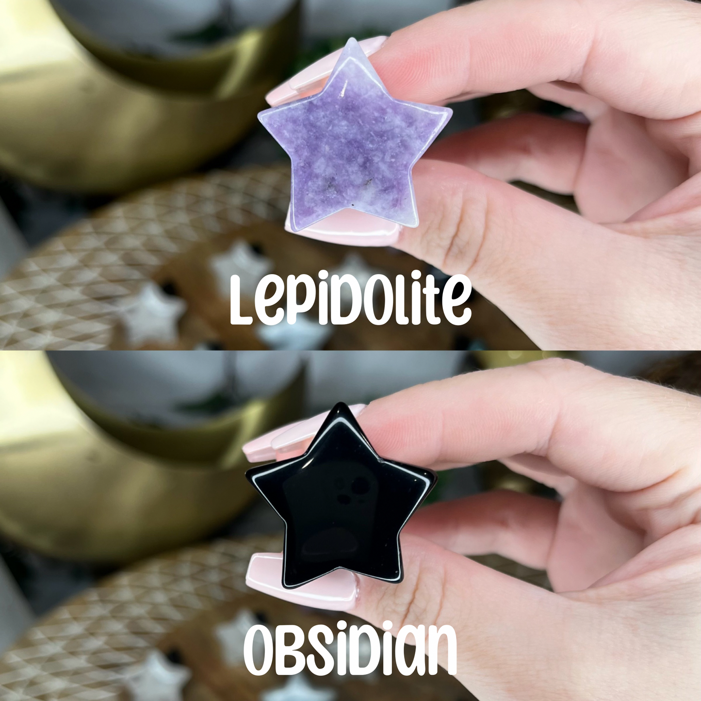 Crystal Star Car Vent Clips