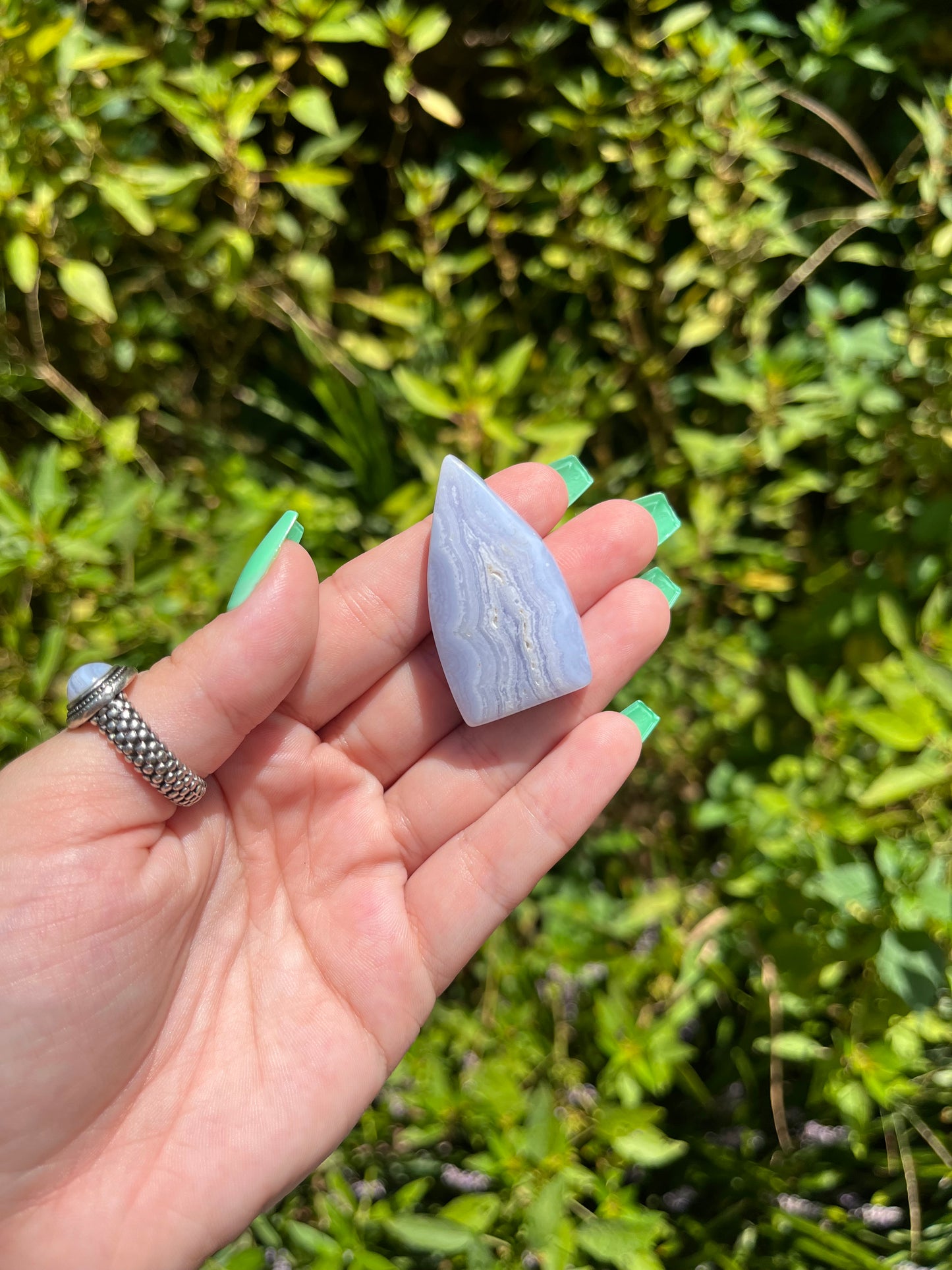 Blue Lace Agate Teardrops