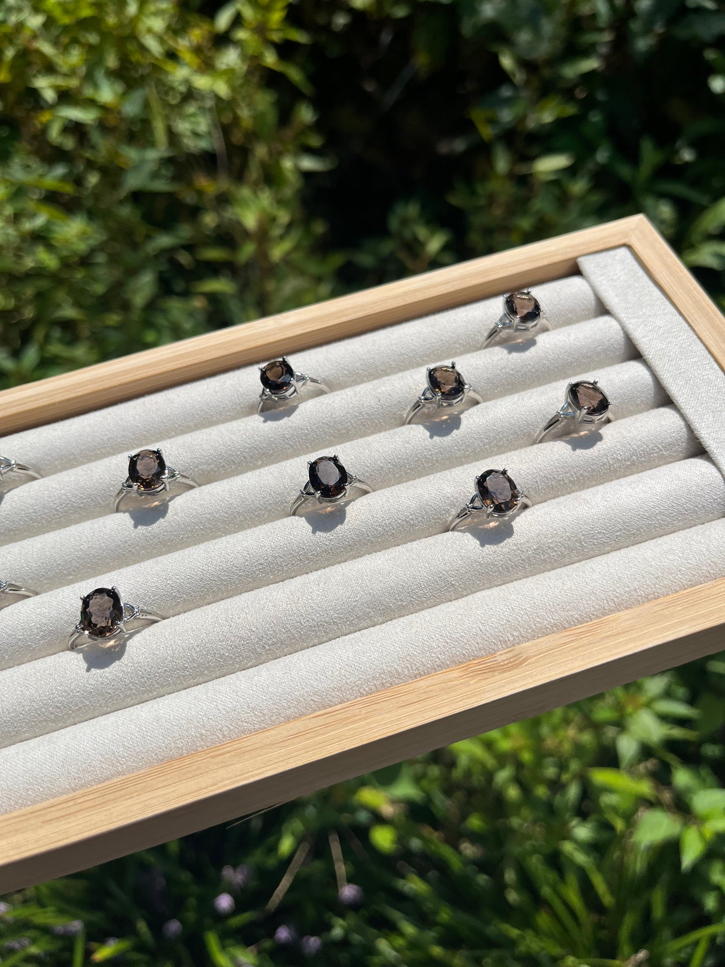 Smoky Quartz Rings