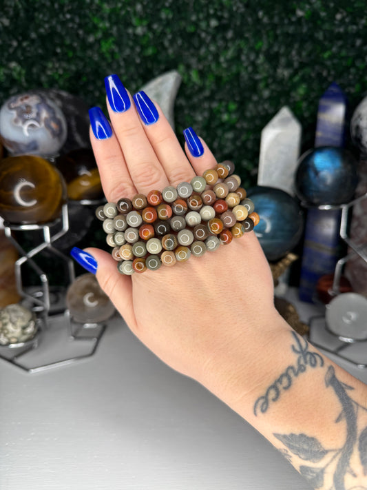 Polychrome Jasper Bracelets