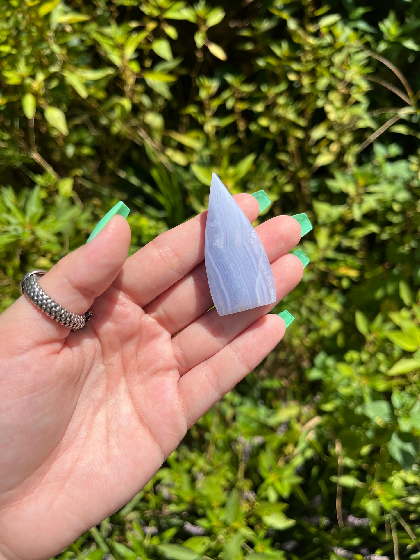 Blue Lace Agate Teardrops