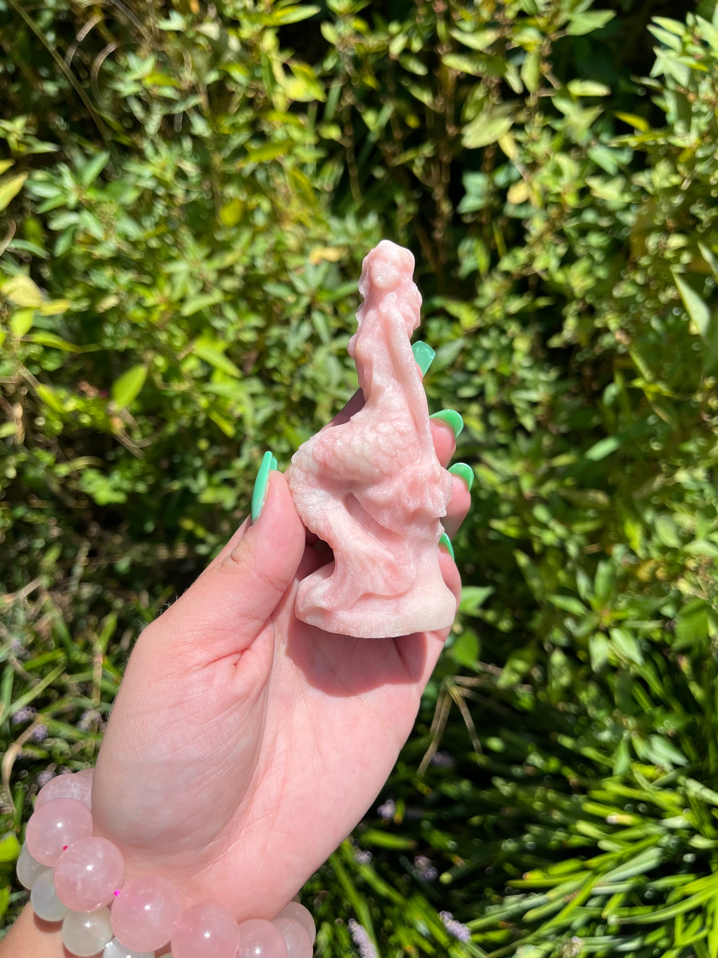 Pink Opal Mermaid