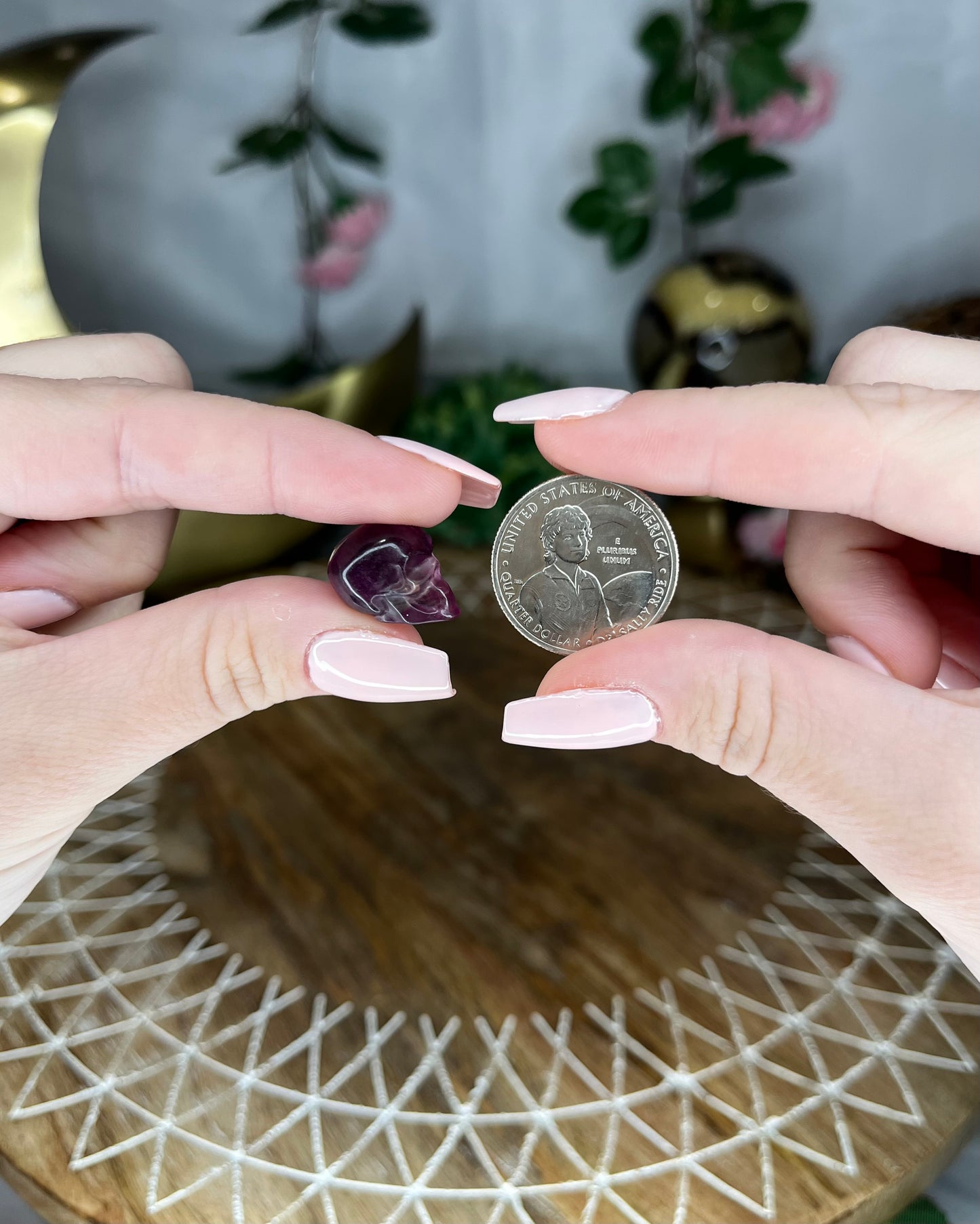 Mini Fluorite Skulls