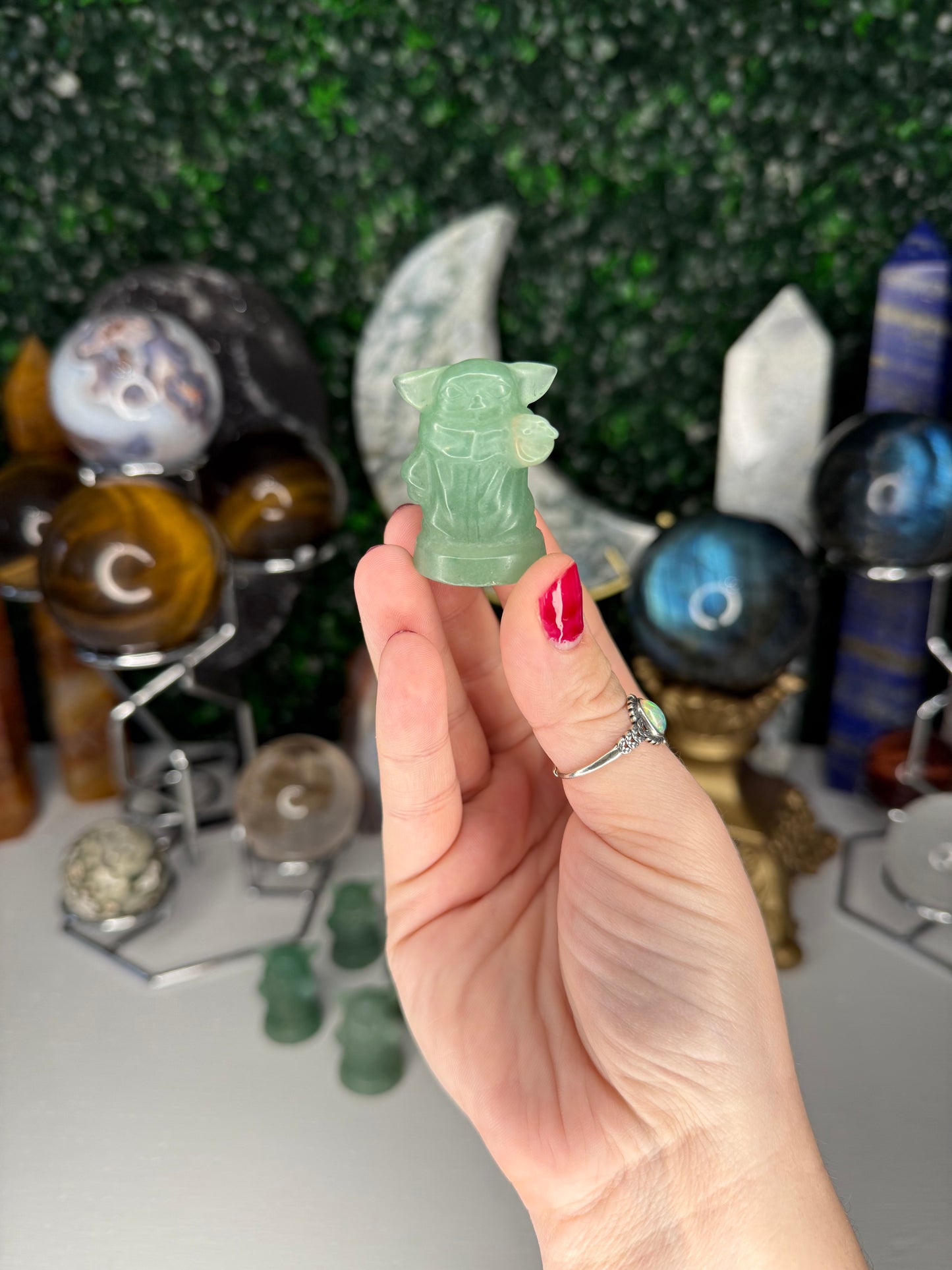 Green Aventurine Grogus