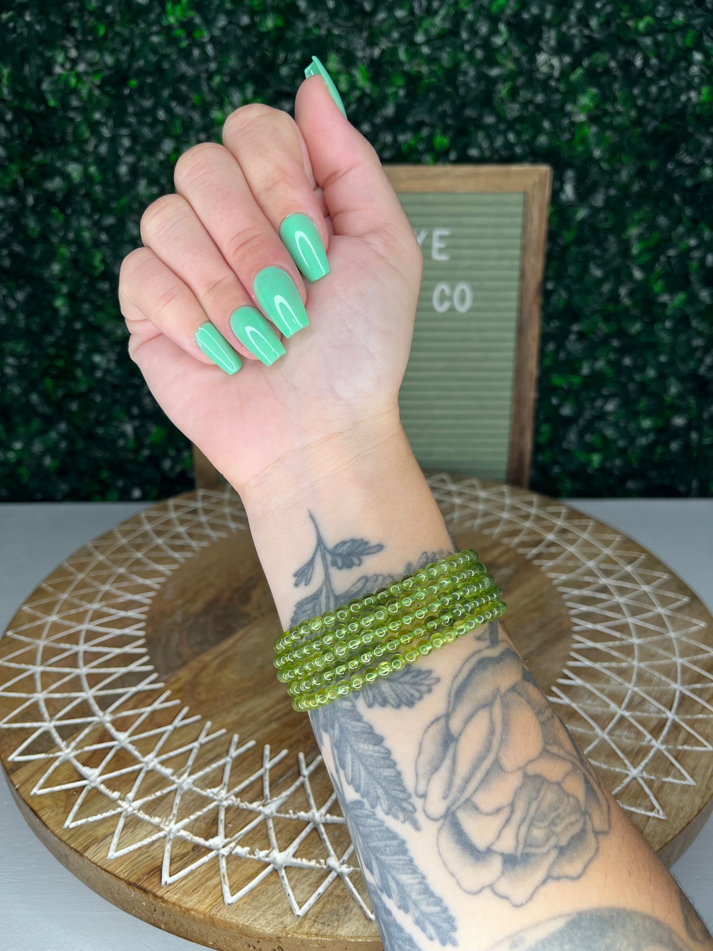 Peridot Bracelets