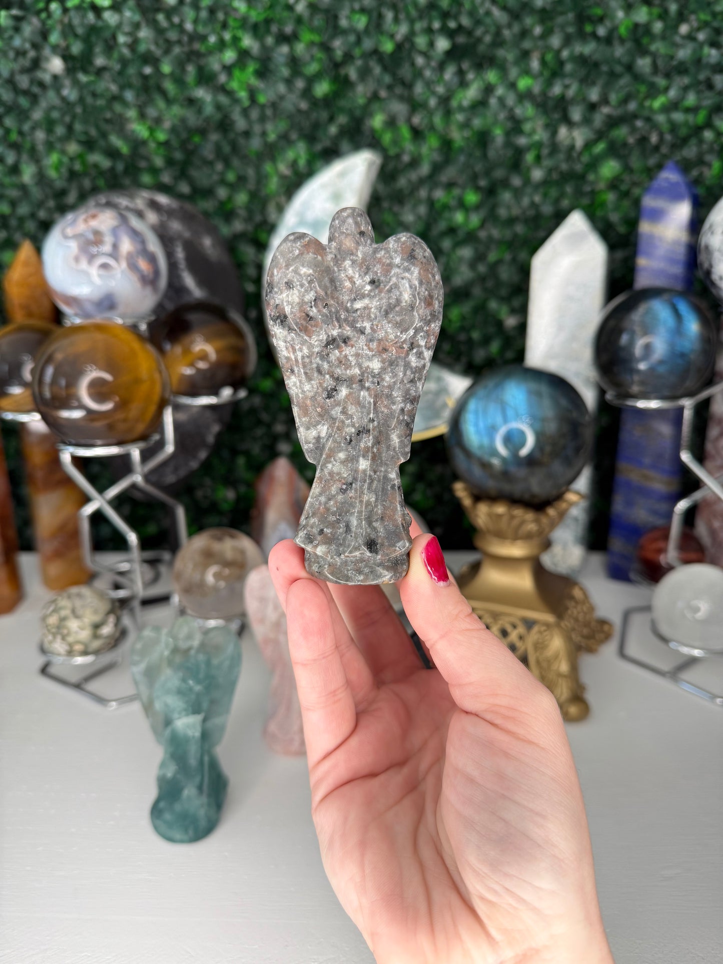 Crystal Angel Carvings