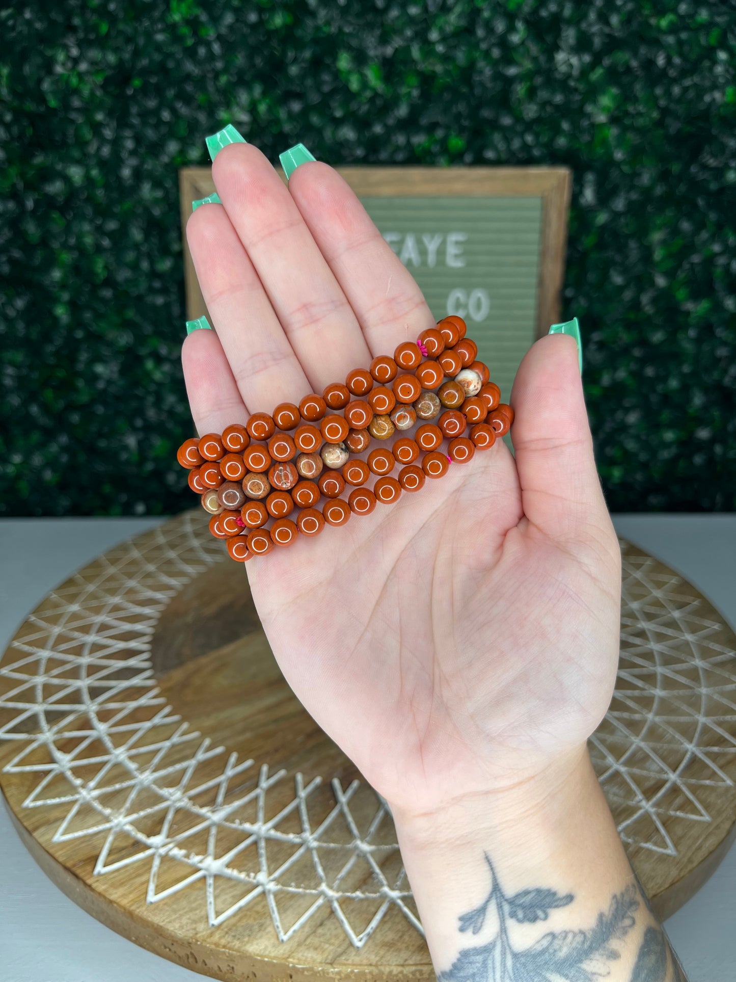 Red Jasper Bracelets