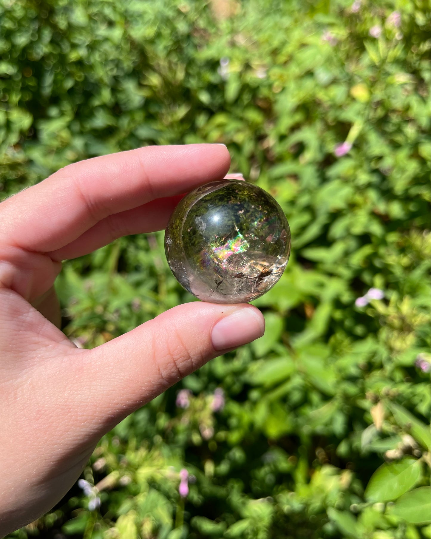 Smoky Quartz Spheres