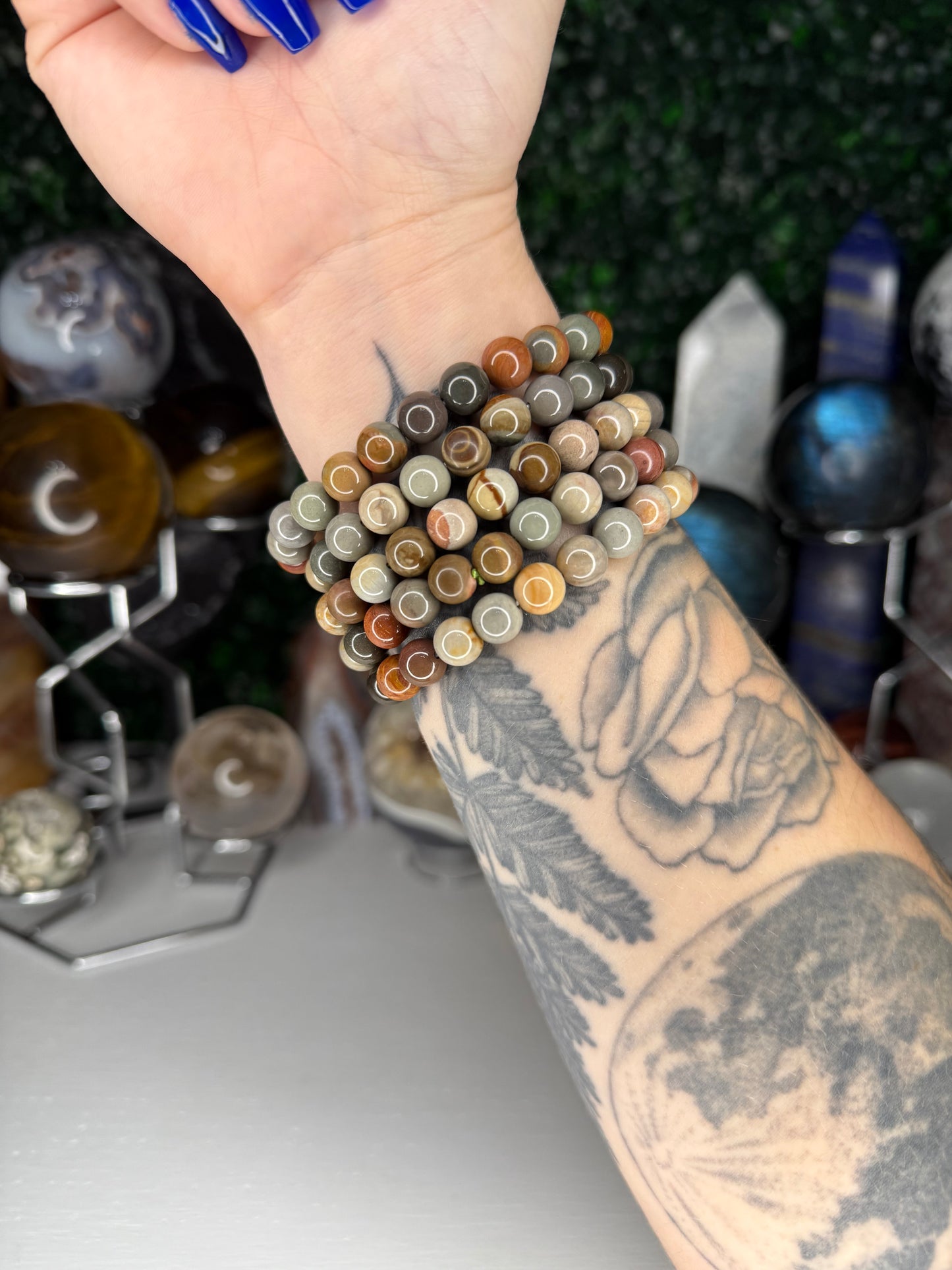 Polychrome Jasper Bracelets