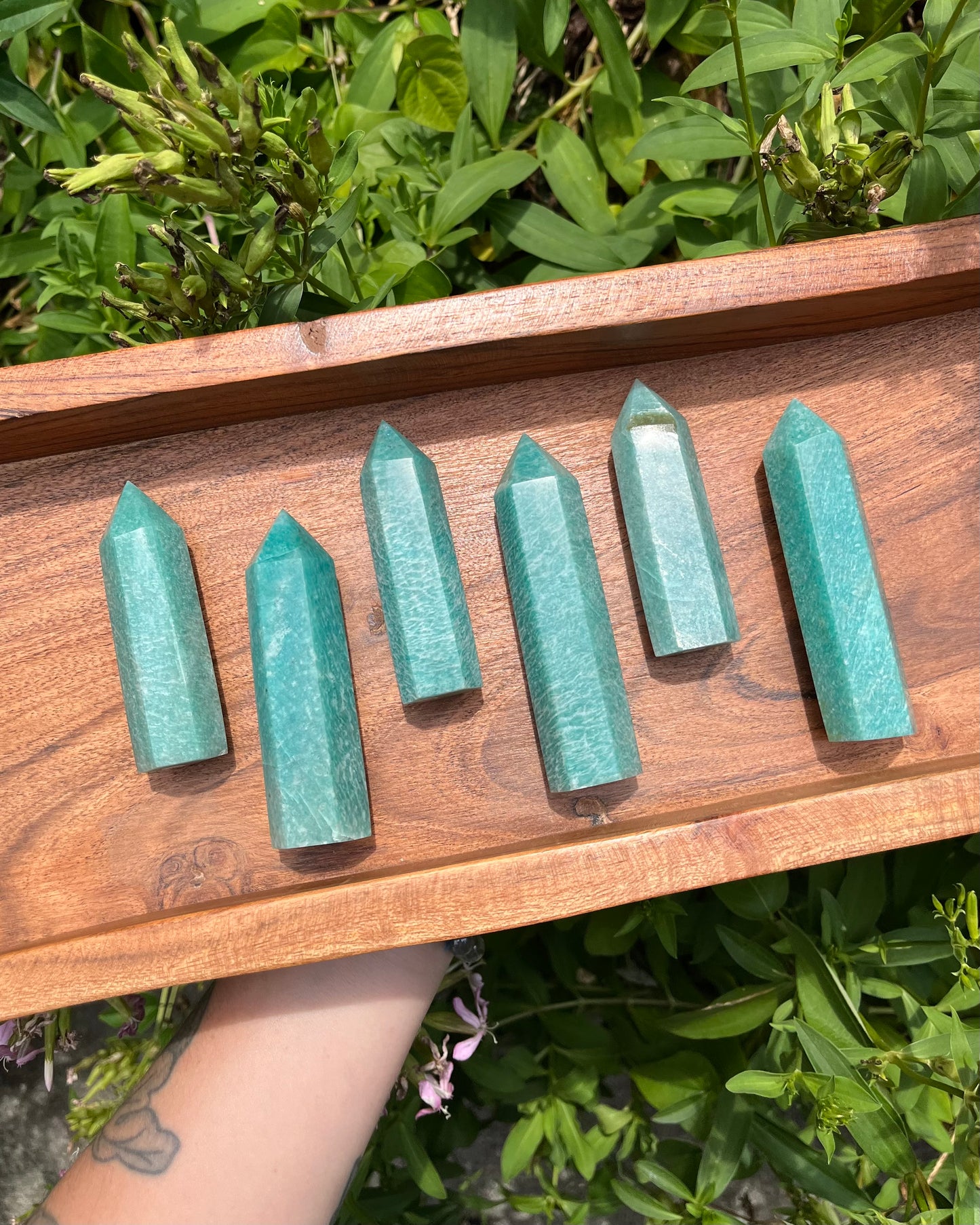 Amazonite Points