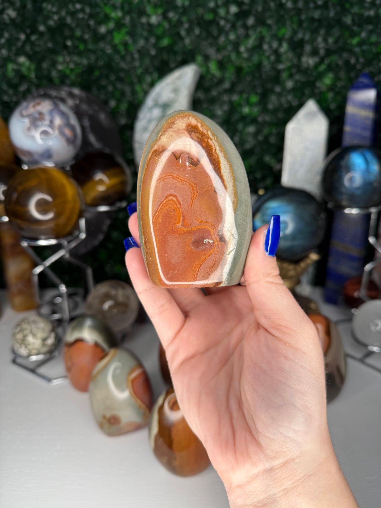 Polychrome Jasper Freeforms