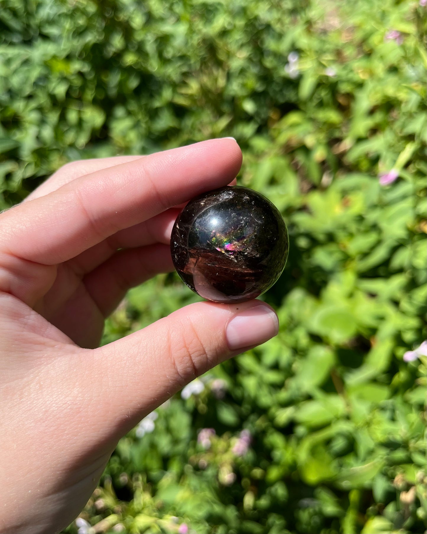 Smoky Quartz Spheres