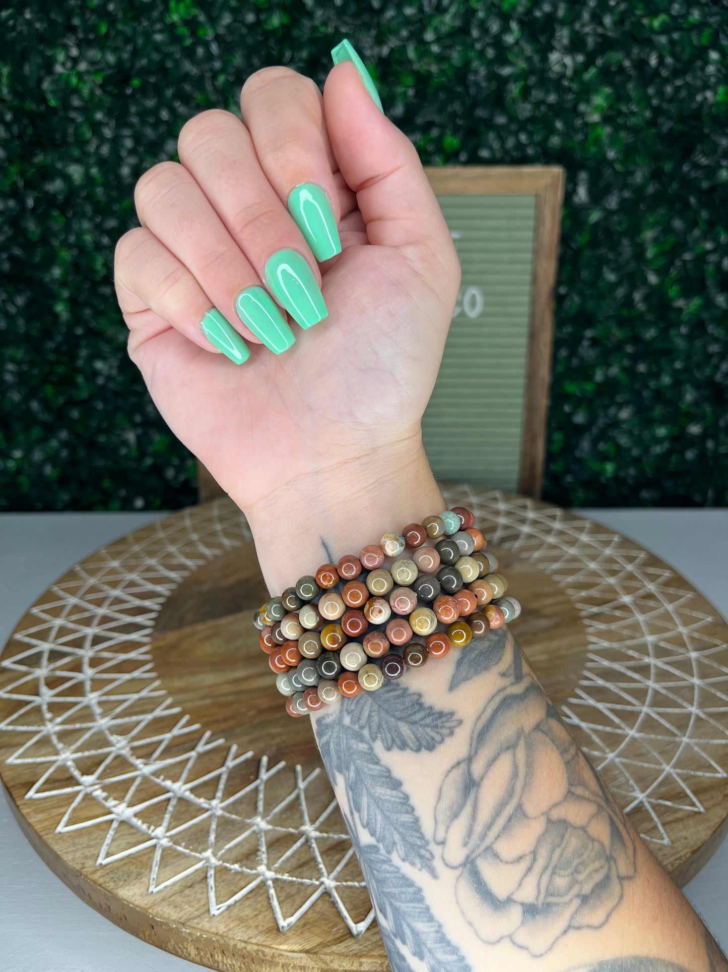 Polychrome Jasper Bracelets