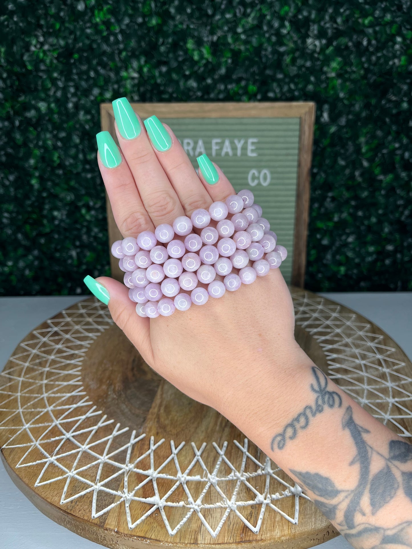 Kunzite Bracelets