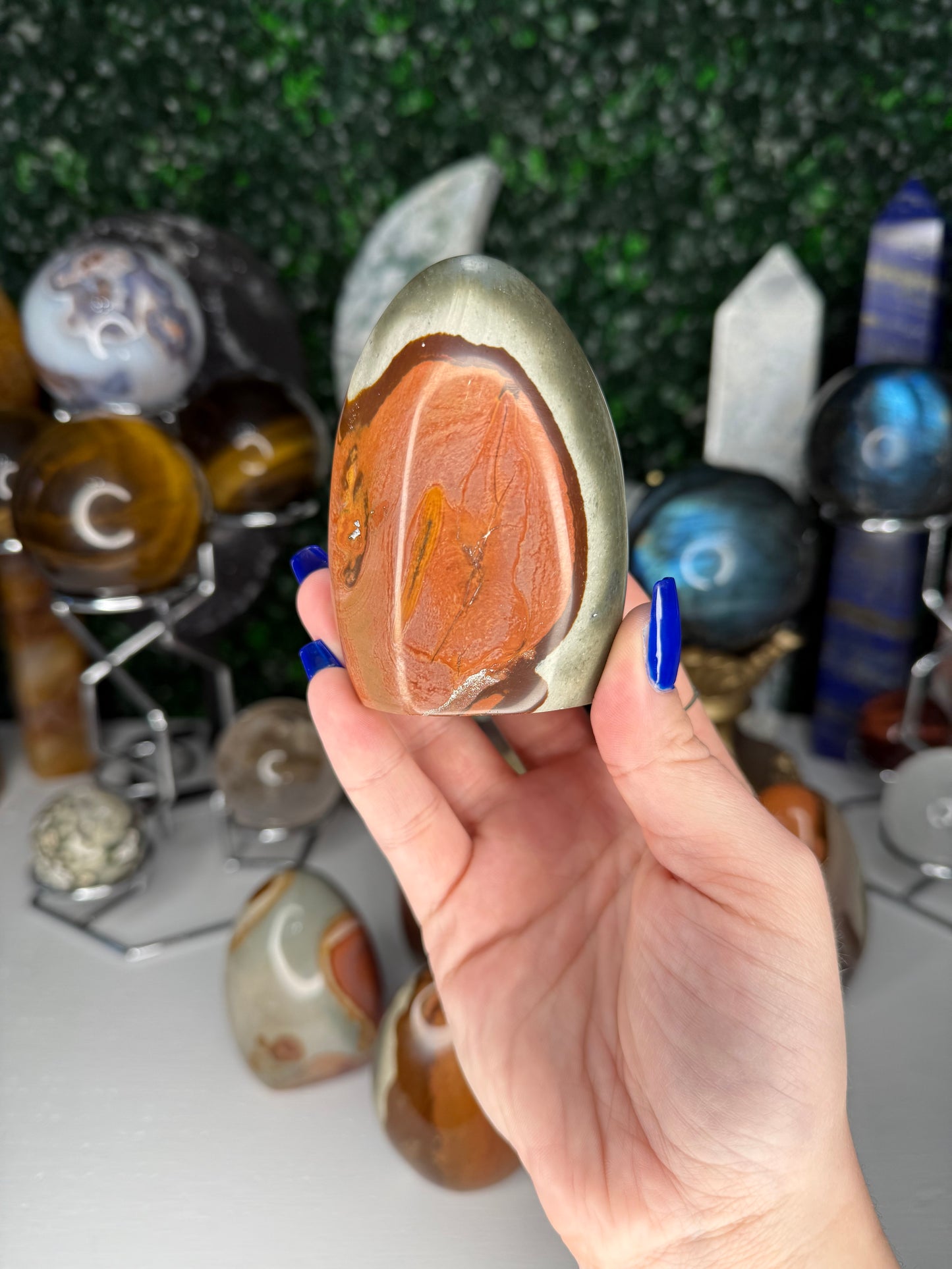 Polychrome Jasper Freeforms