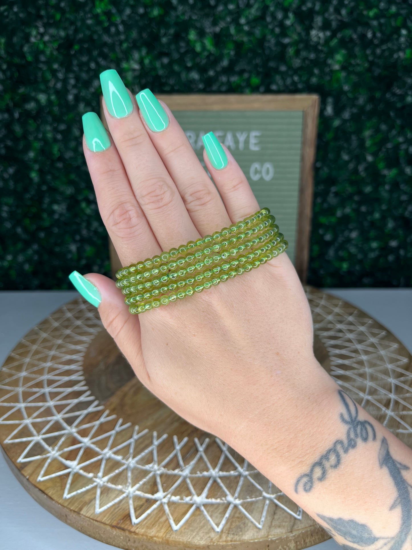 Peridot Bracelets