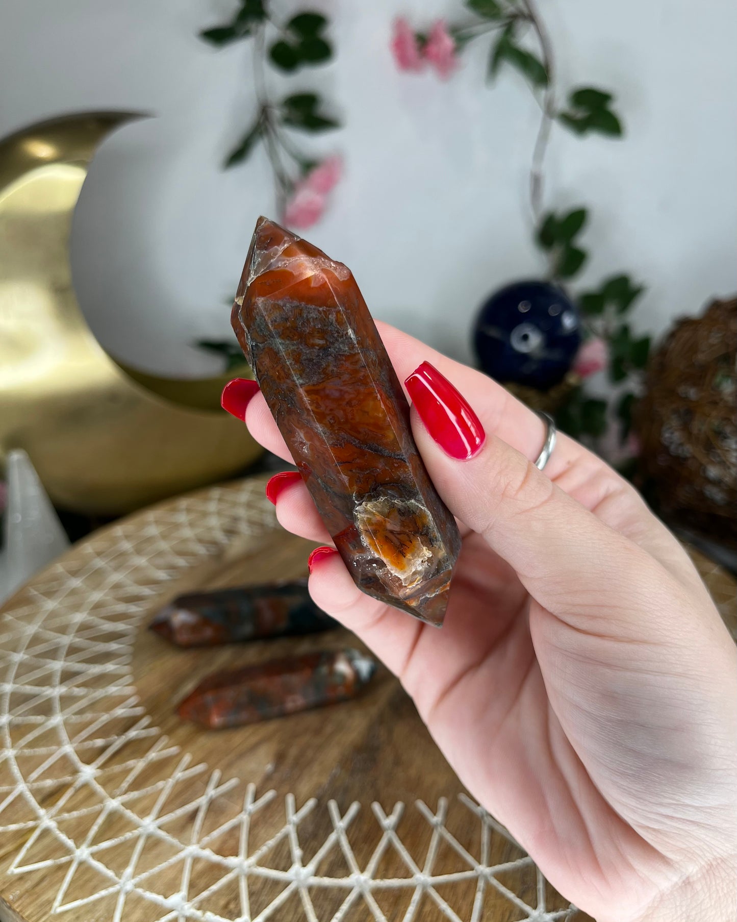 Red Moss Agate DTs