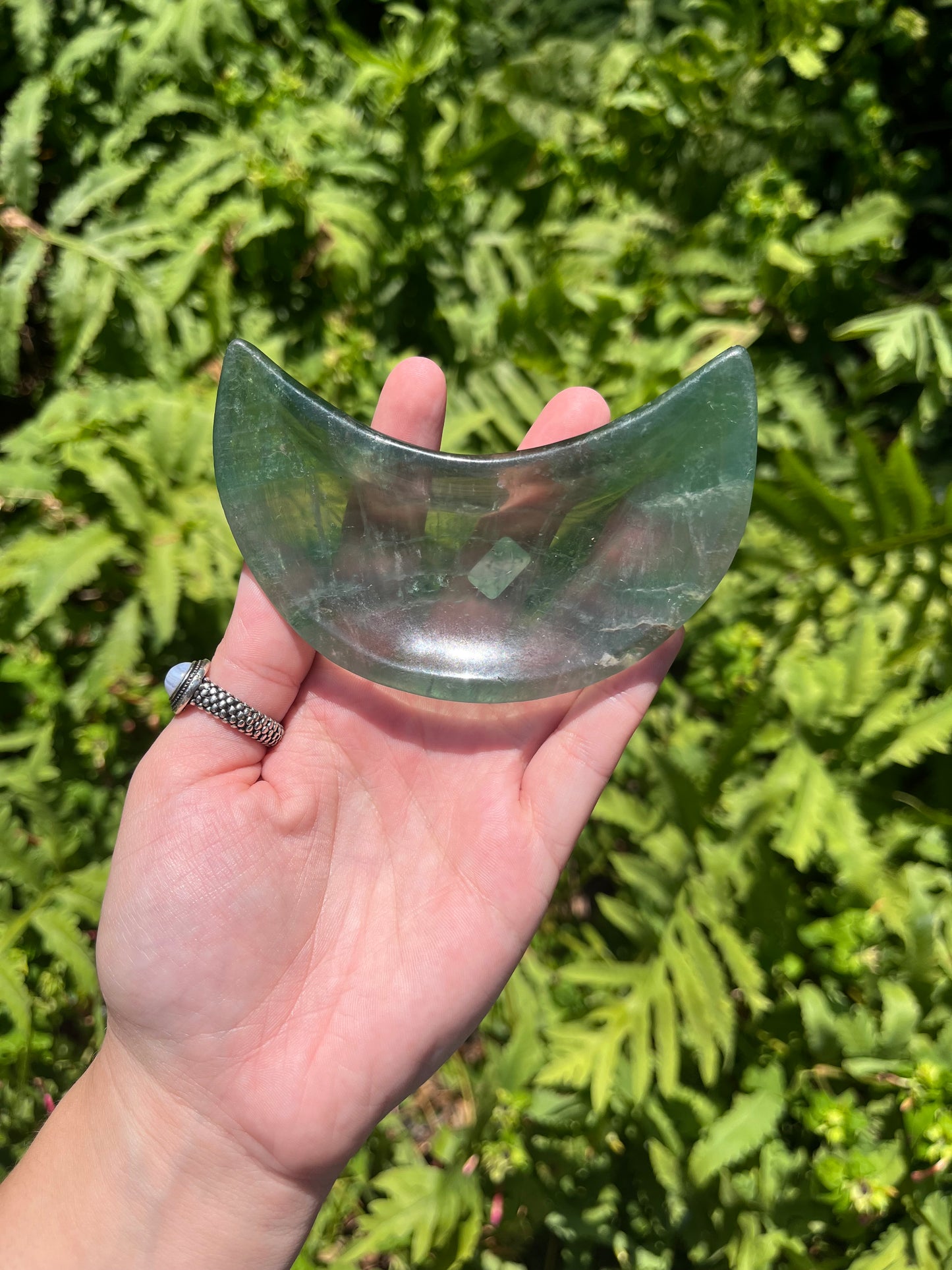 Fluorite Moon Bowls