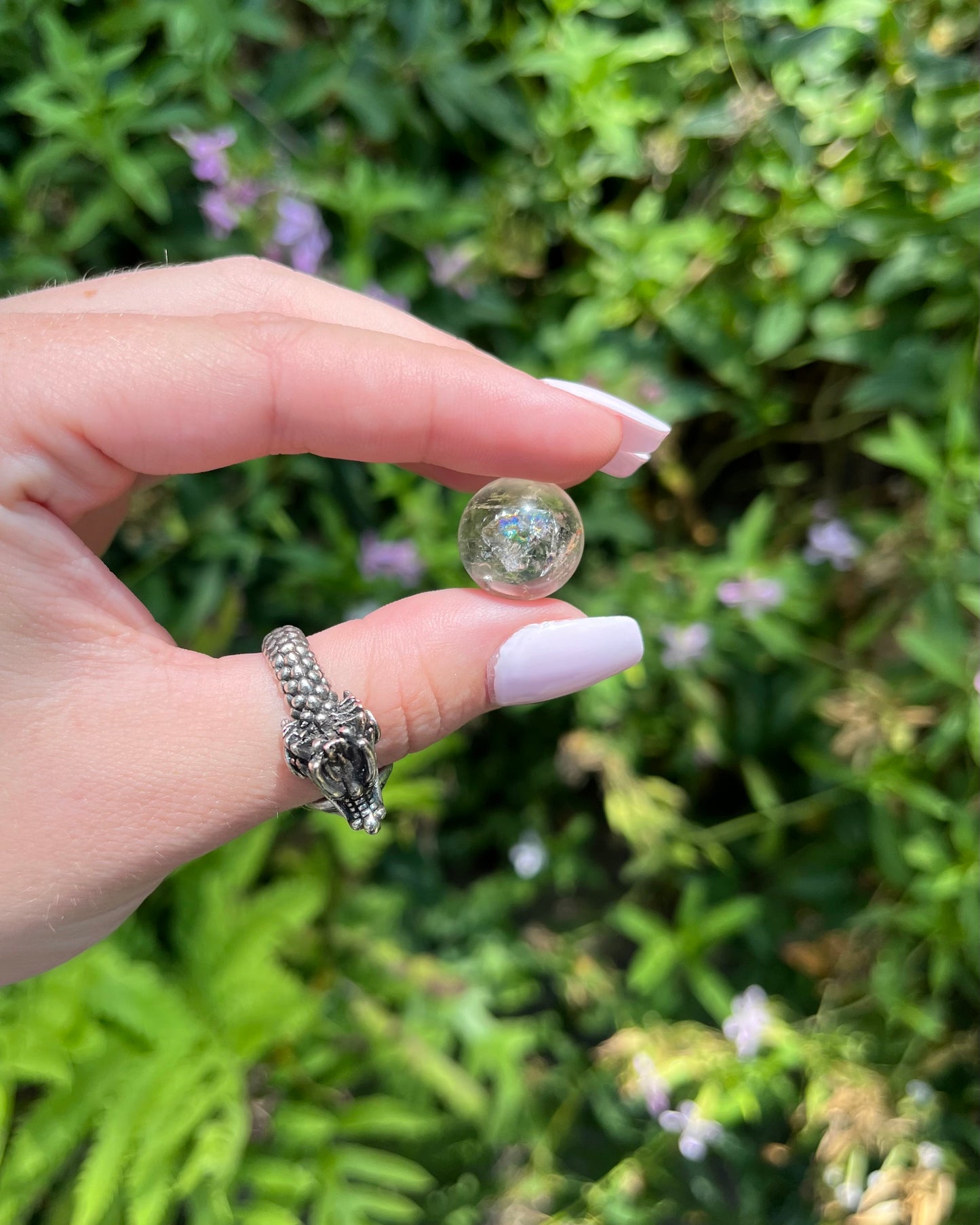 Mini Citrine Spheres