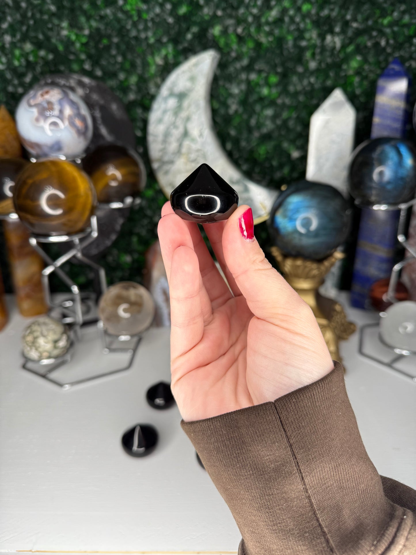 Obsidian Paper Weights