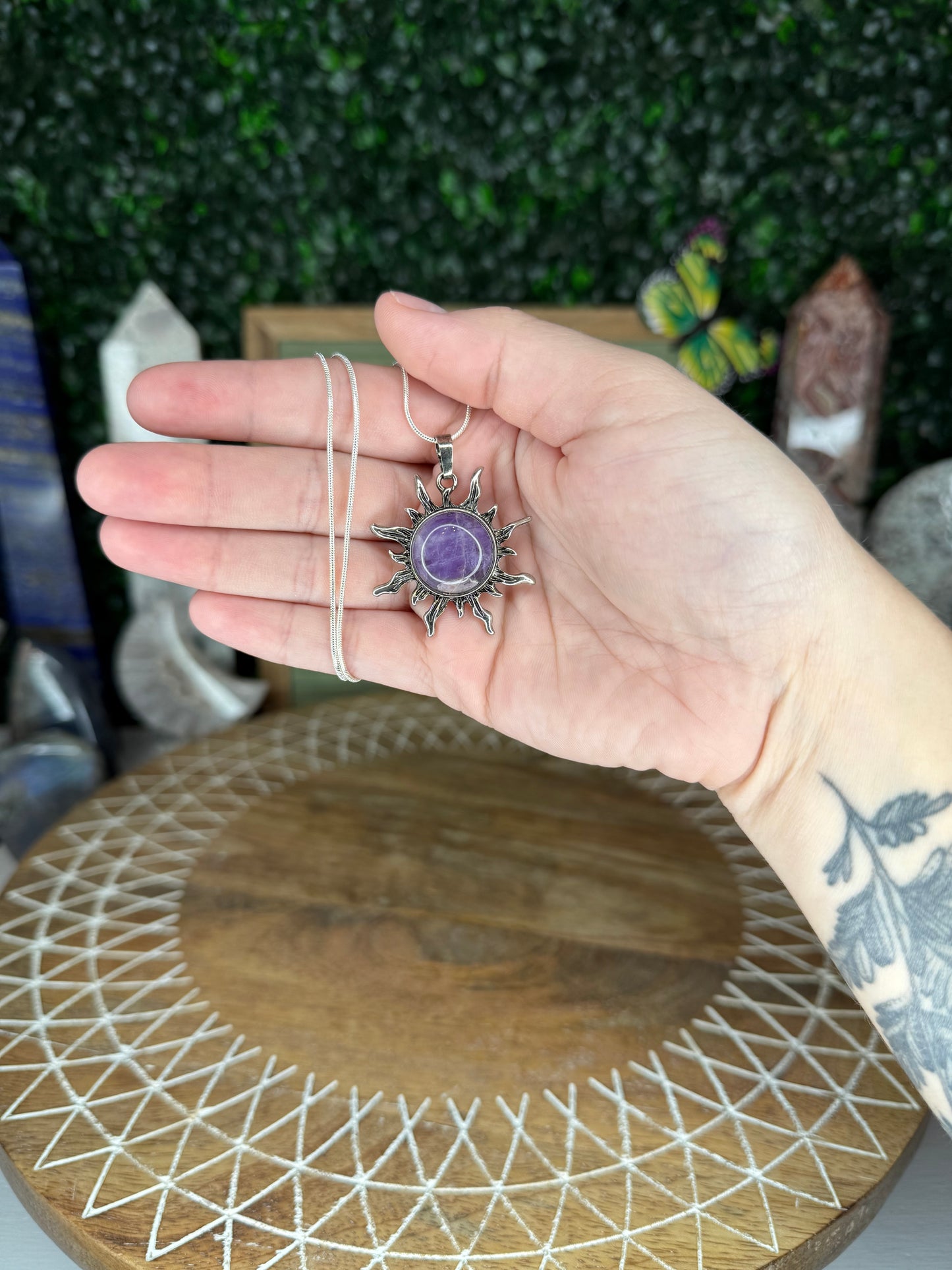 Crystal Sun Necklaces