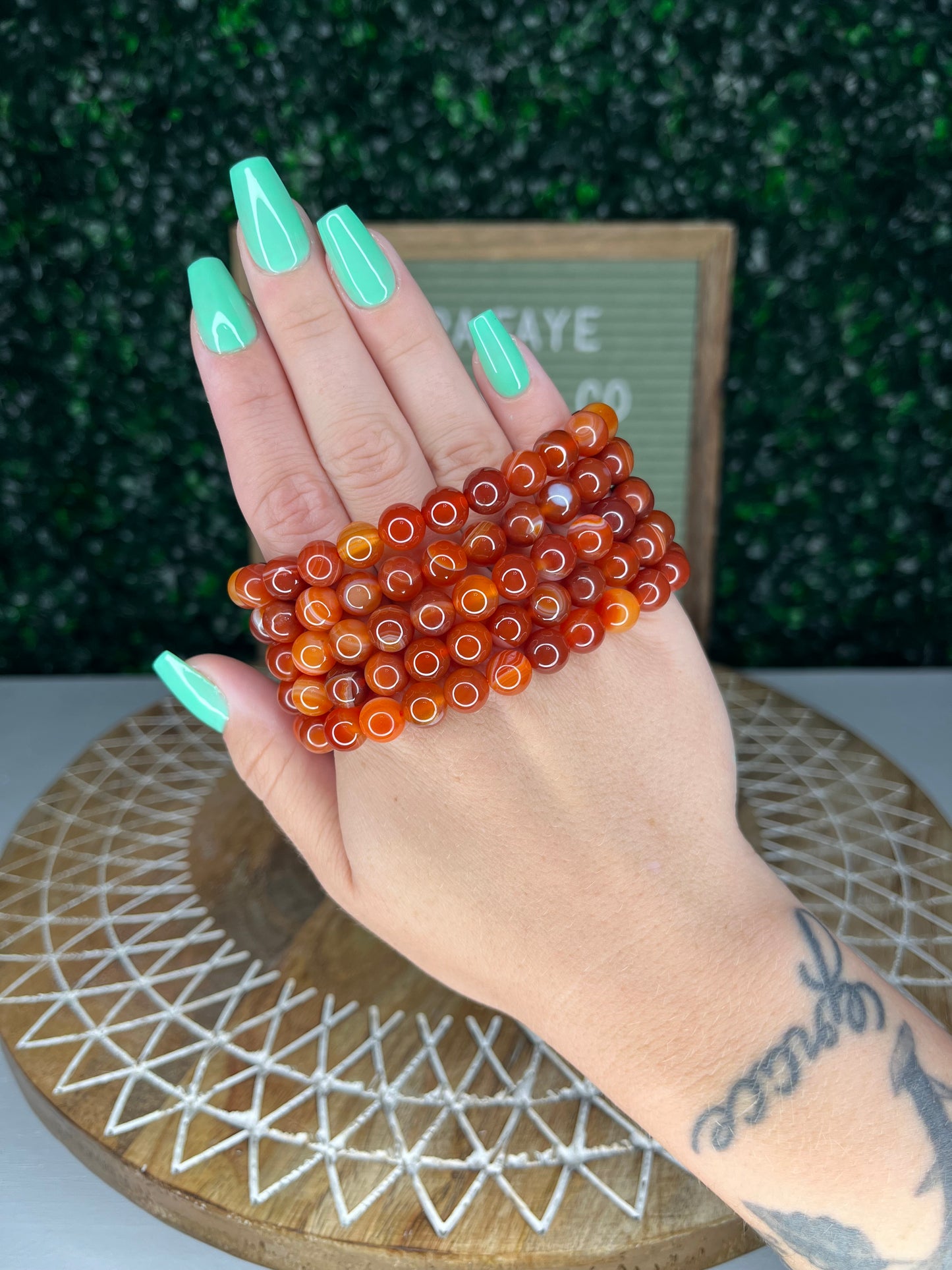 Carnelian Bracelets