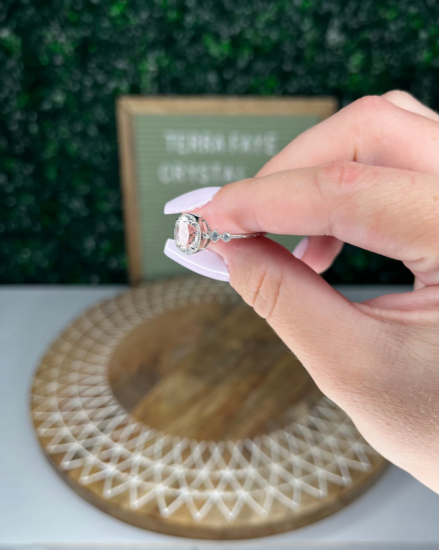 Clear Quartz Rings