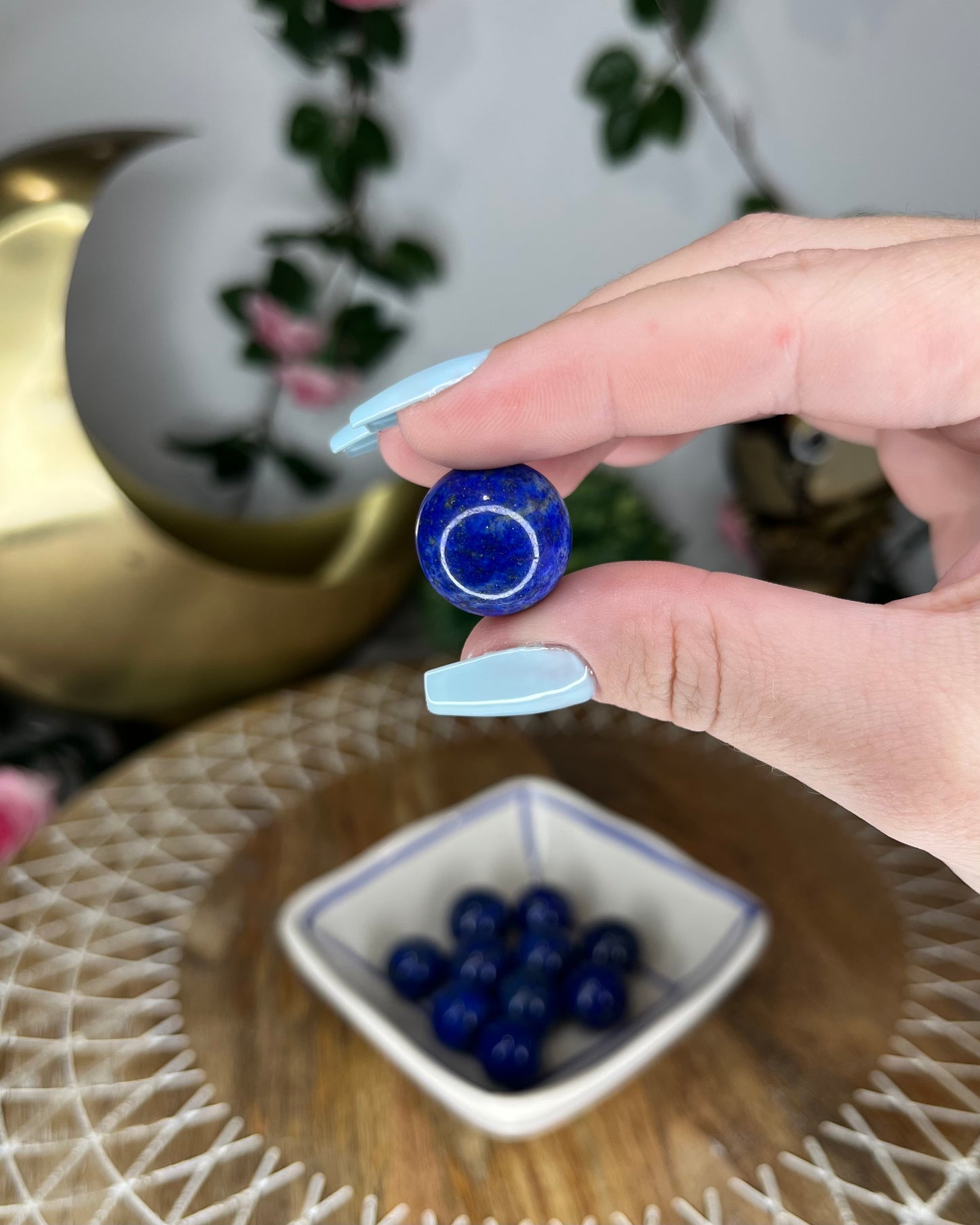 Mini Lapis Lazuli Spheres