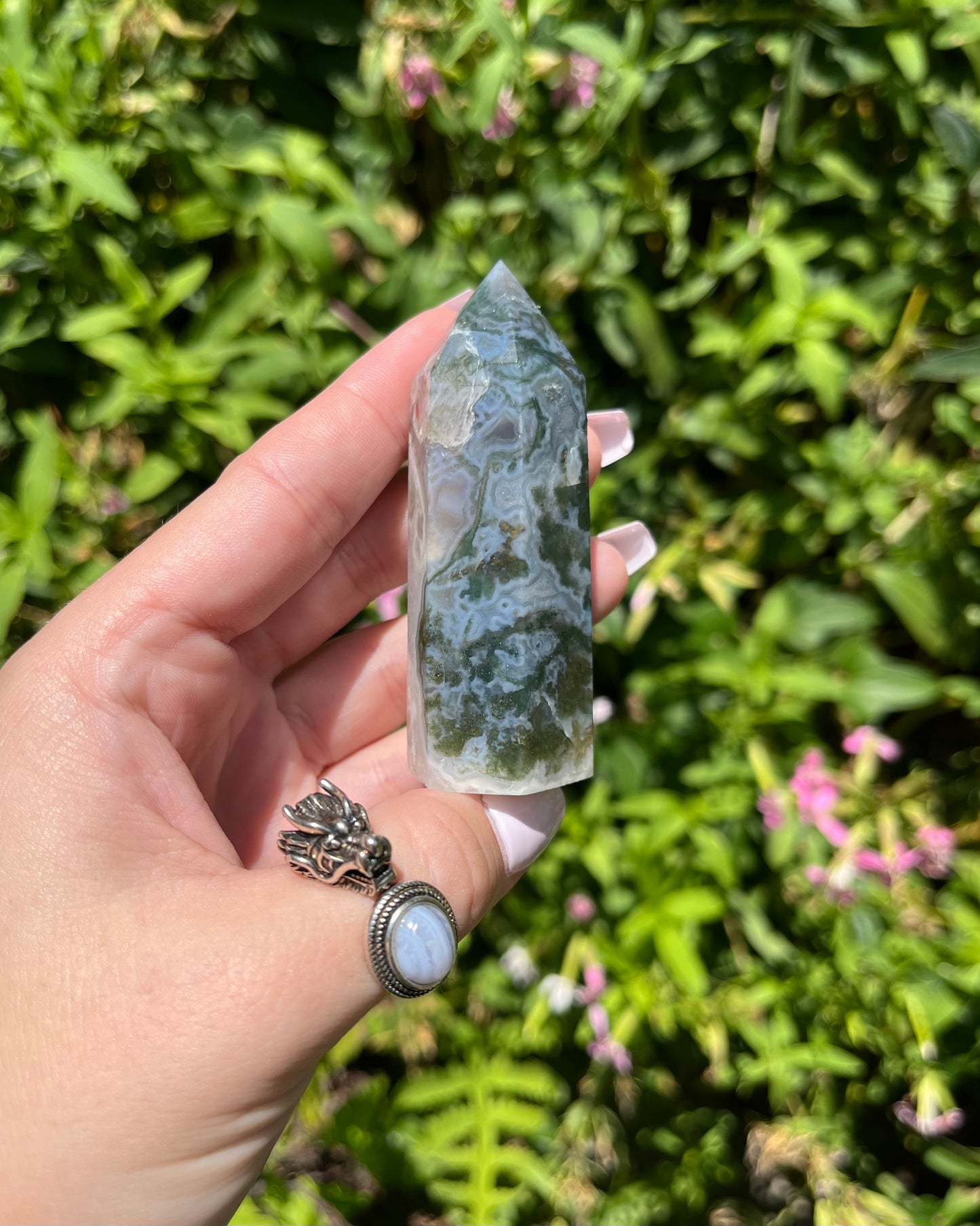 Moss Agate Points