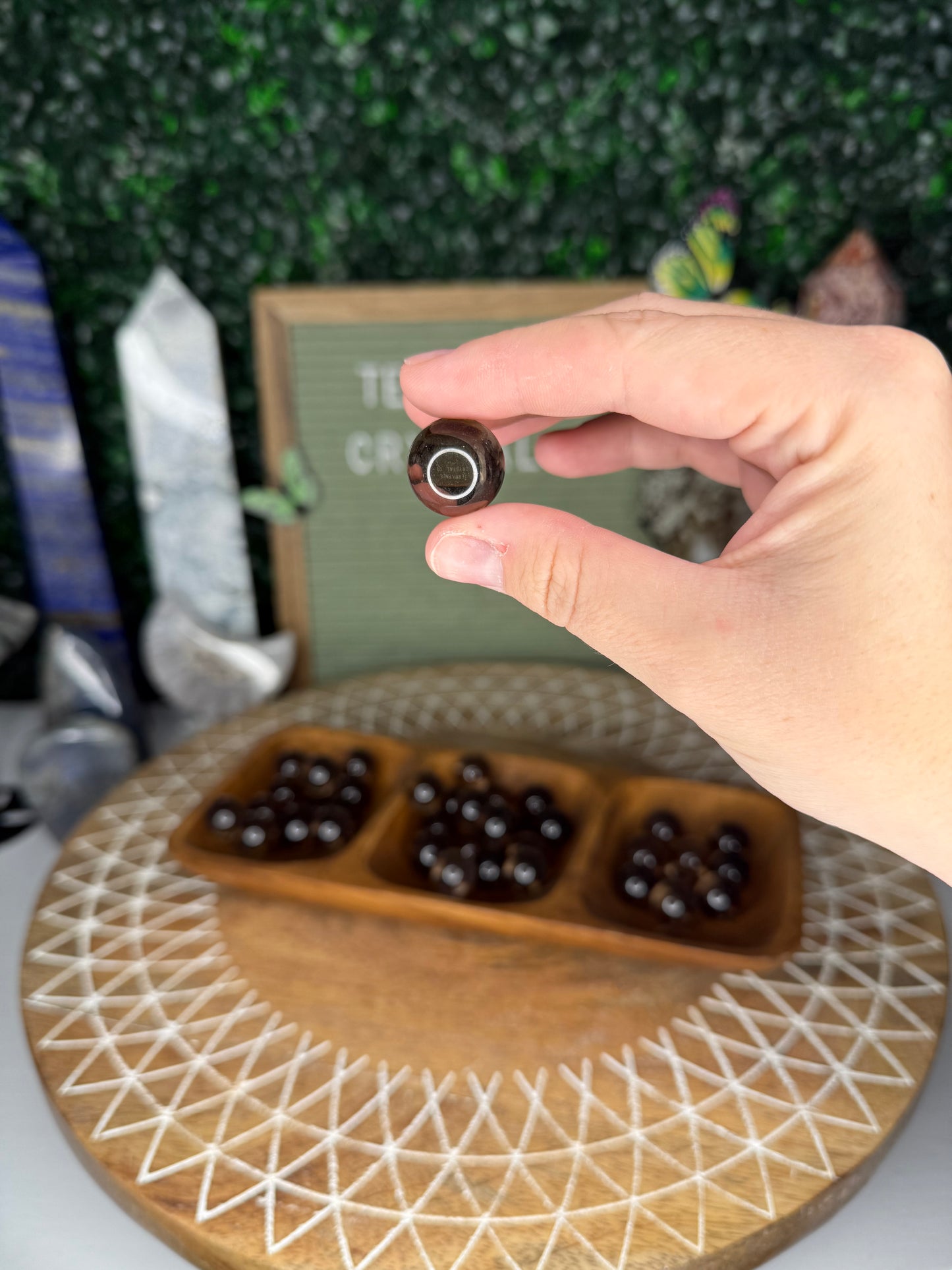 Mini Smoky Quartz Spheres