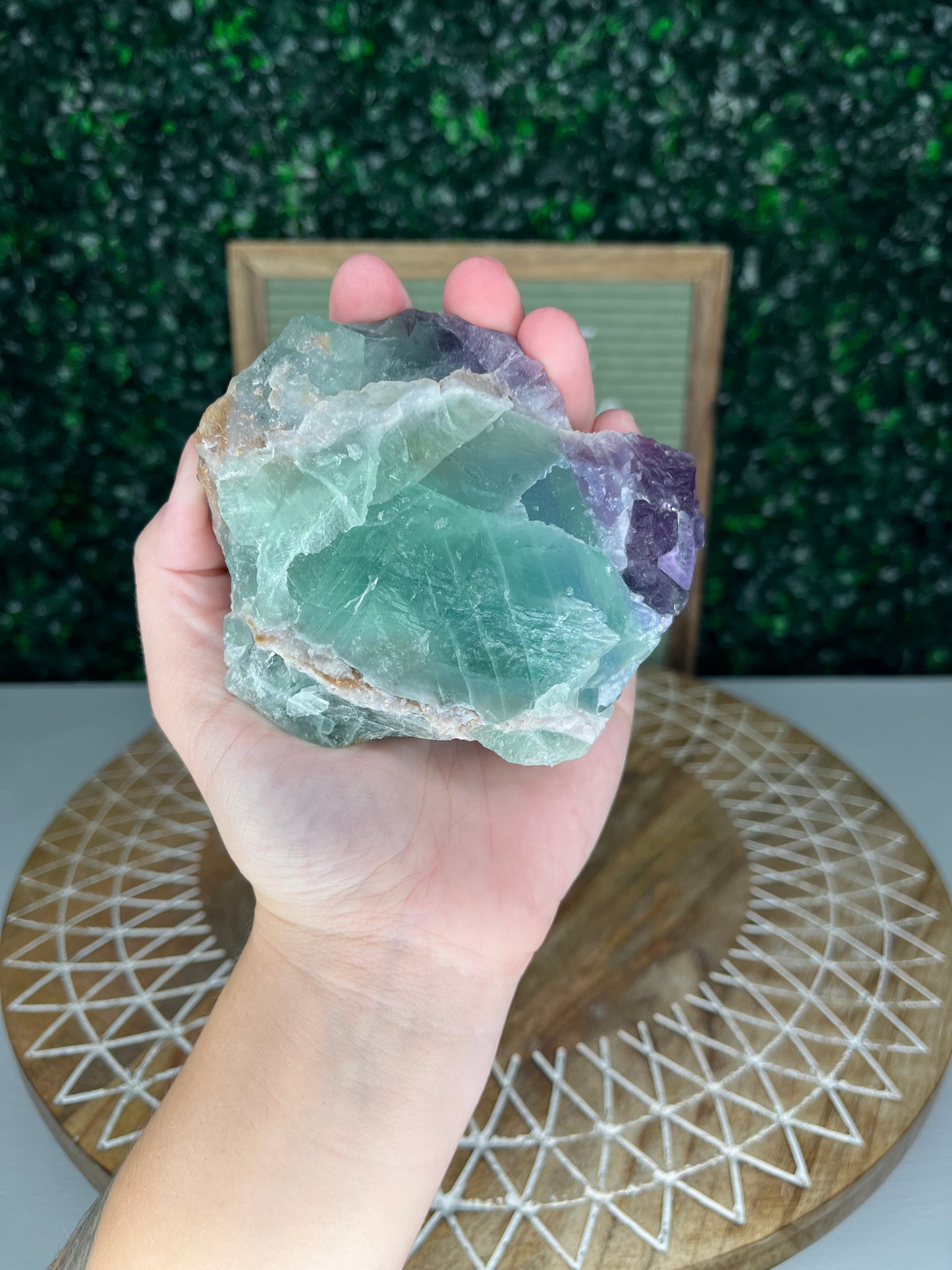 Raw Fluorite